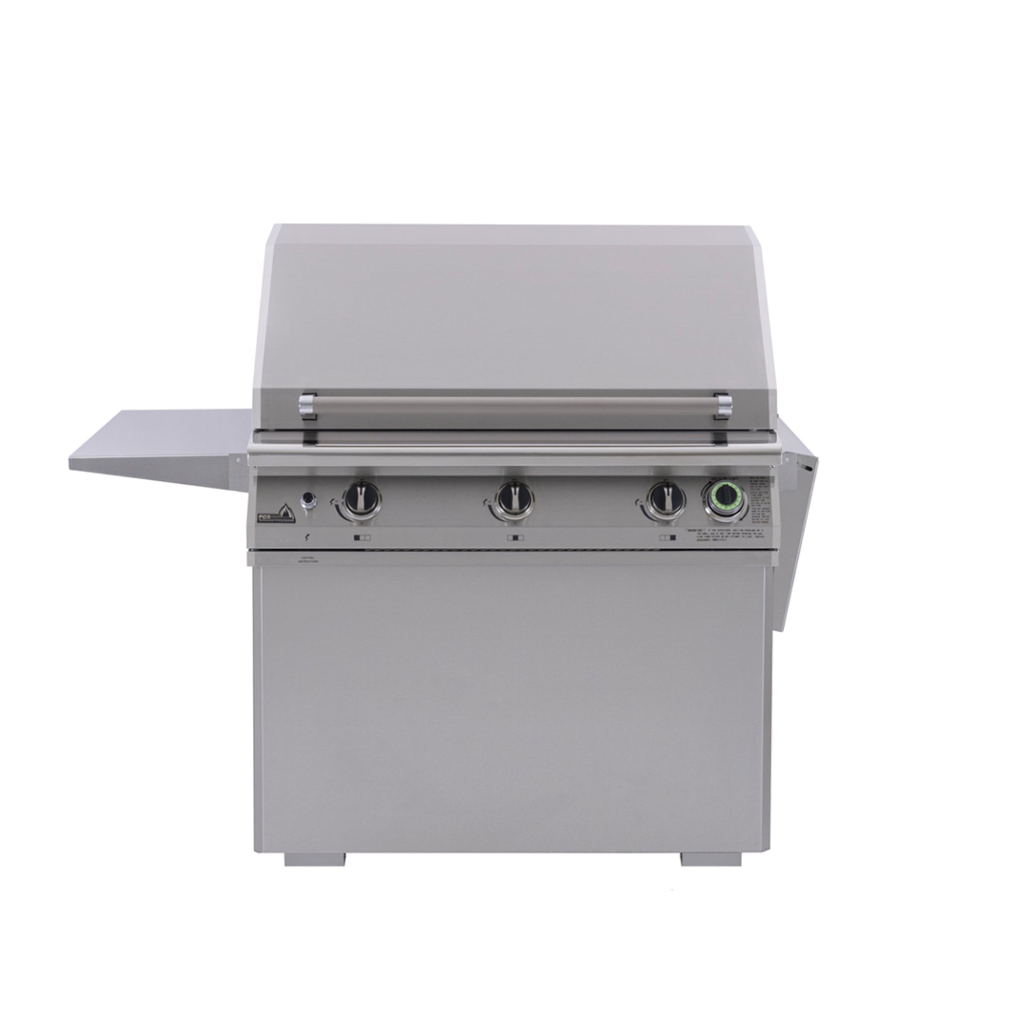 PGS Grills Cart with folding shelves