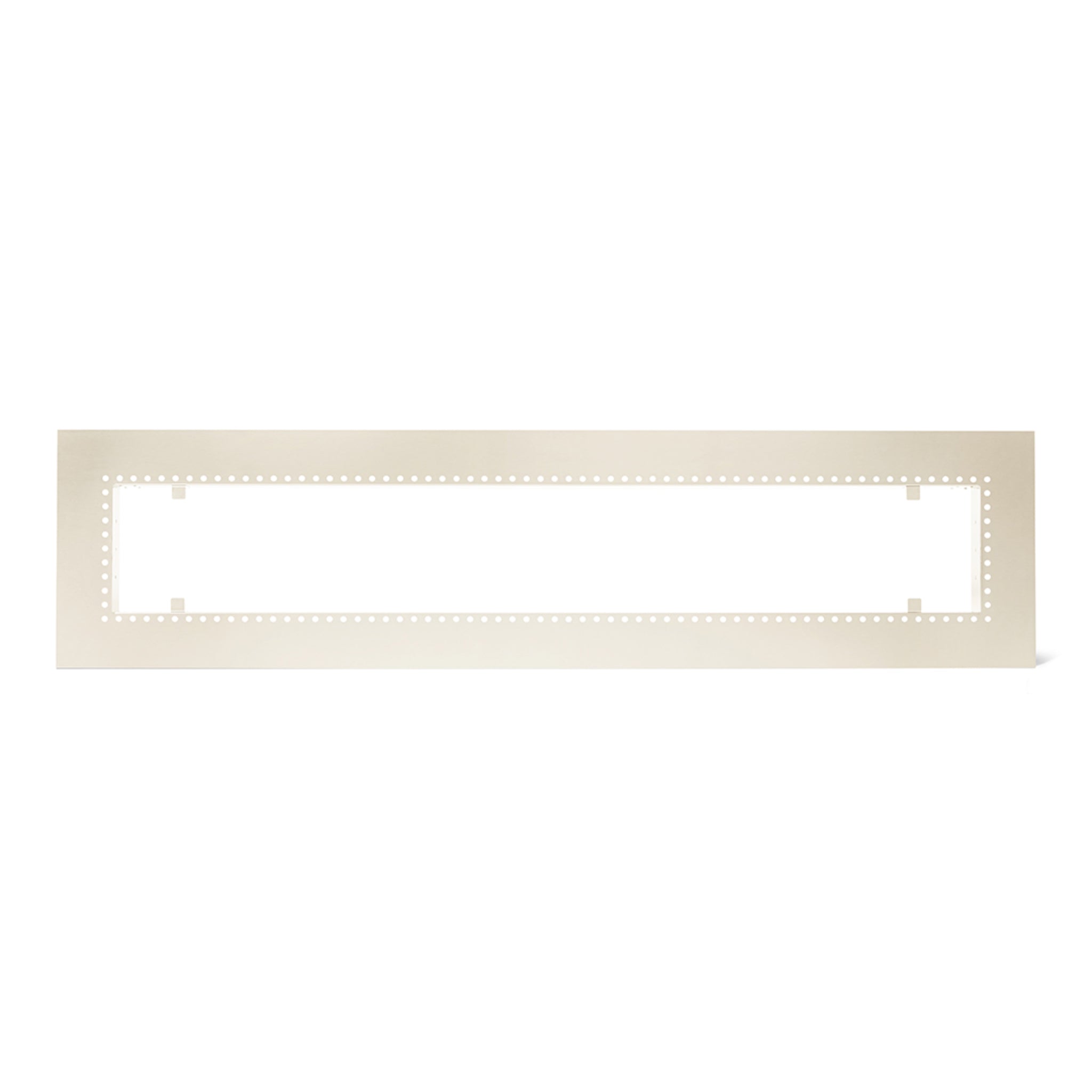 Infratech WD Series heater recessed flush mount frame in Almond