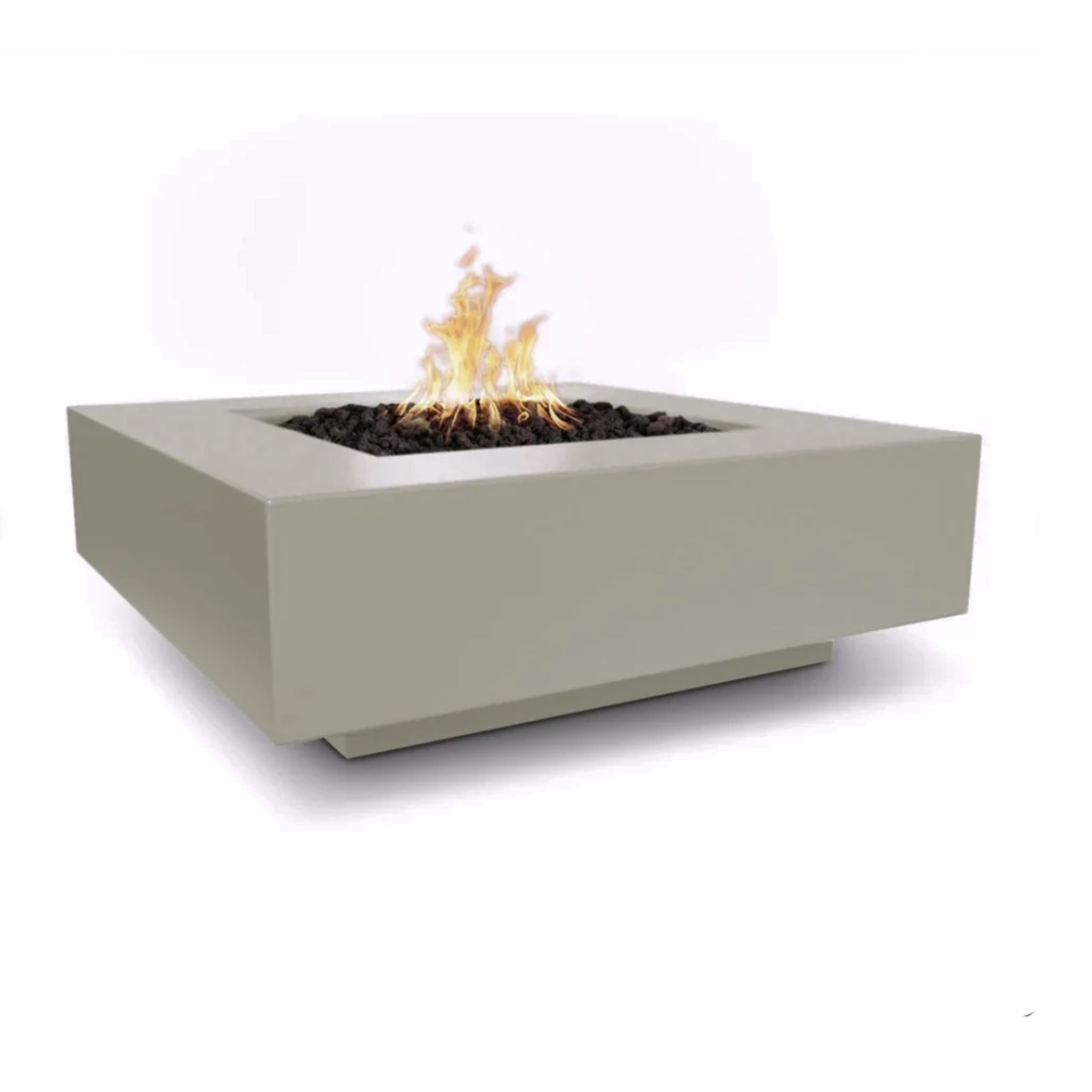 Cabo Square Fire Pit, Ash finish