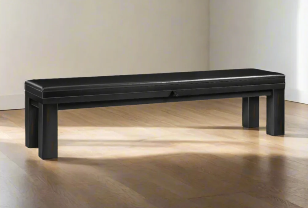 Premium game room bench seating designed for pool tables and entertainment spaces