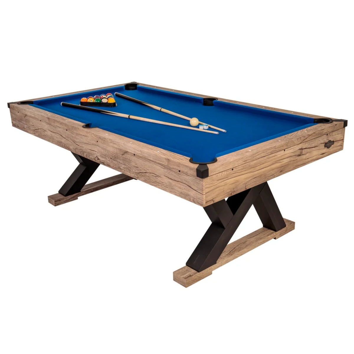 American Legend Kirkwood 84" Billiard Table in Blonde wood finish