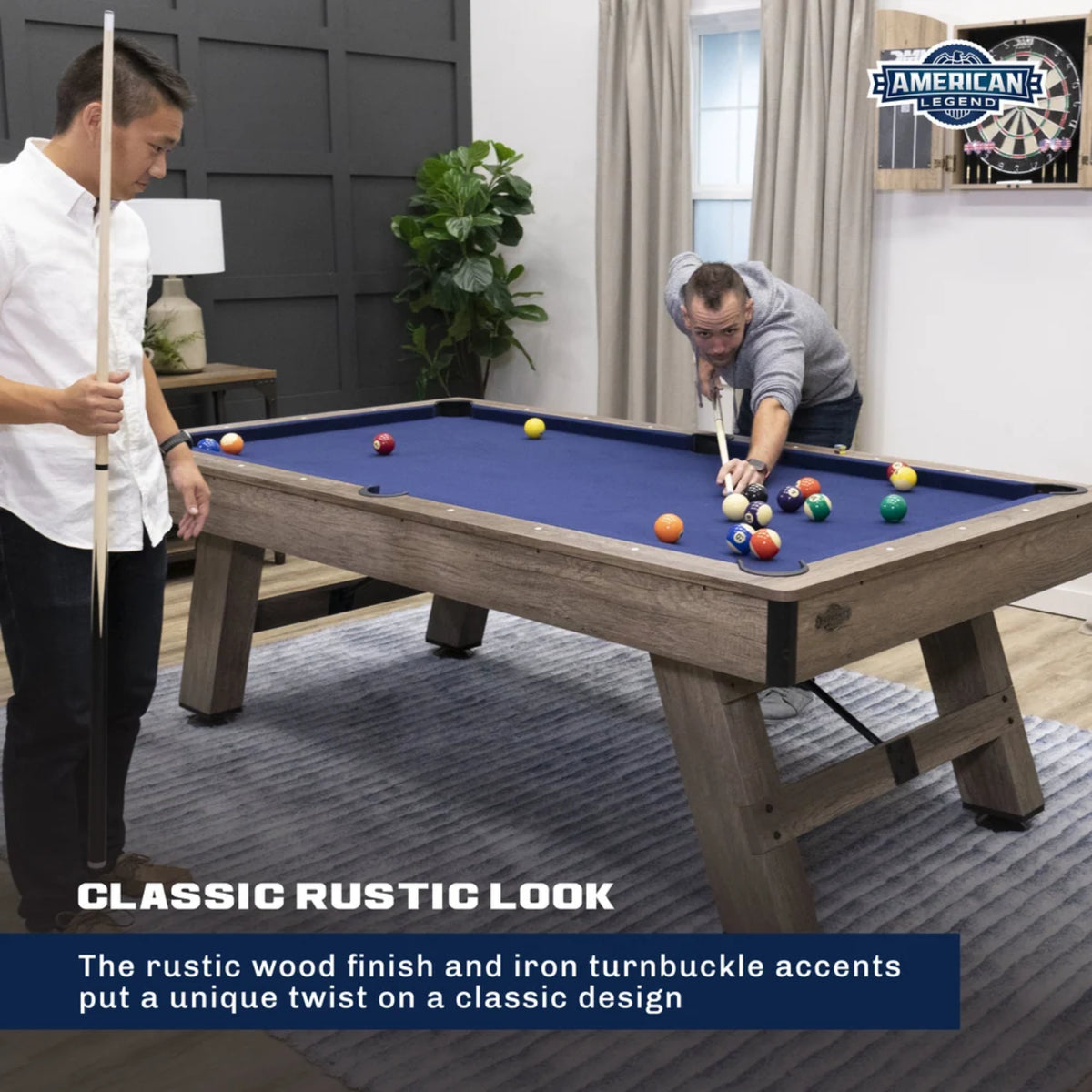 American Legend Brookdale 7.5' pool table | billiards table
