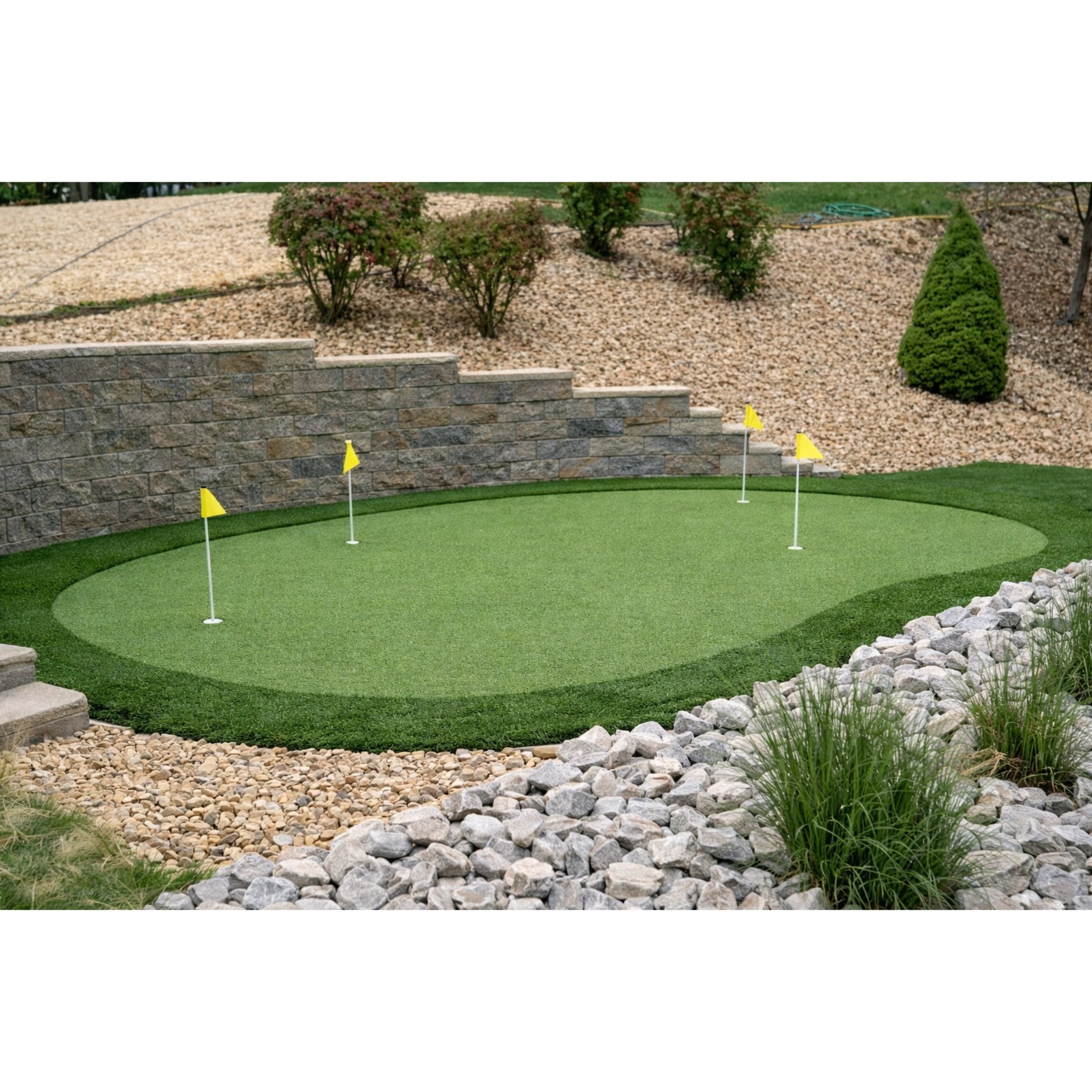 The Monterey Outdoor Putting Green Backyard Kit by Ultra Base