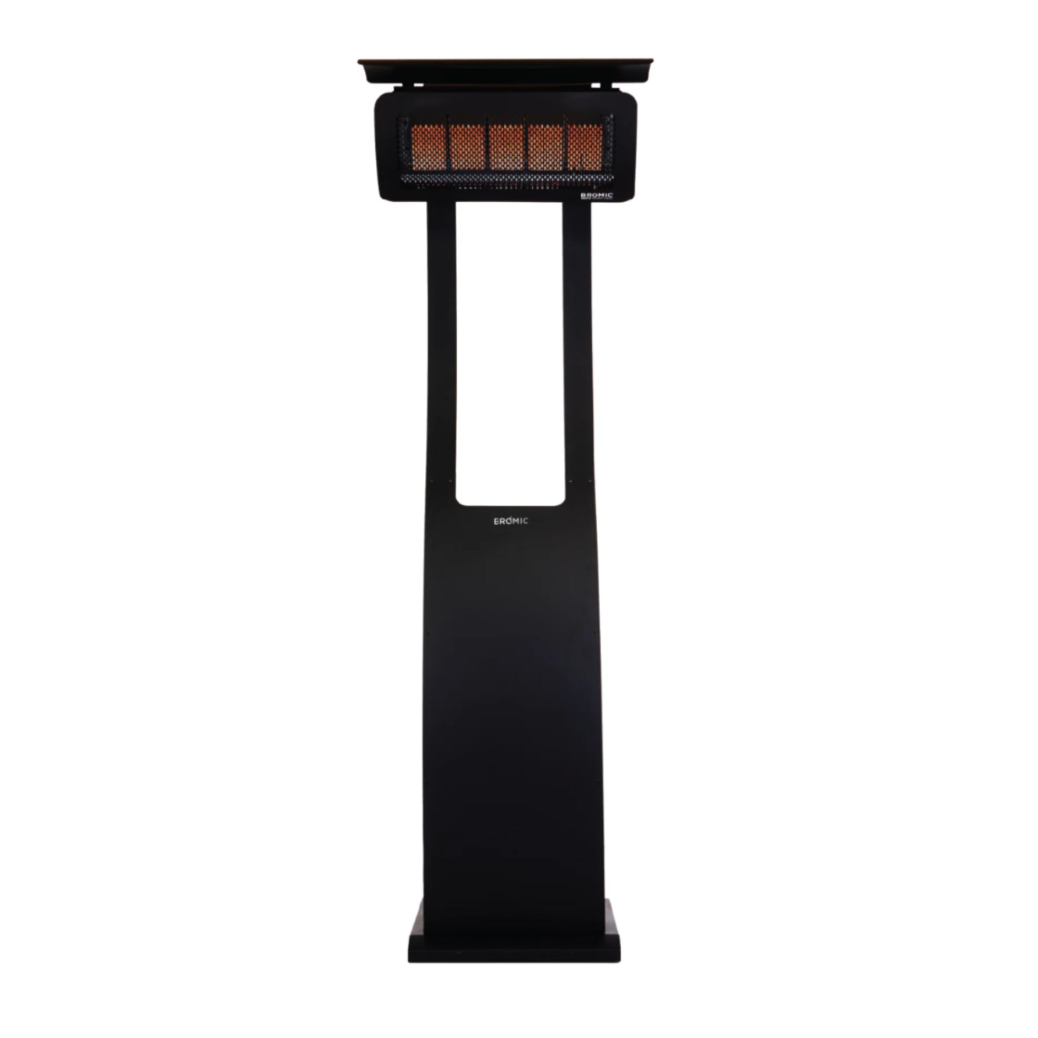 Portable Bromic Tungsten Smart-Heat gas patio heater with infrared ceramic burners