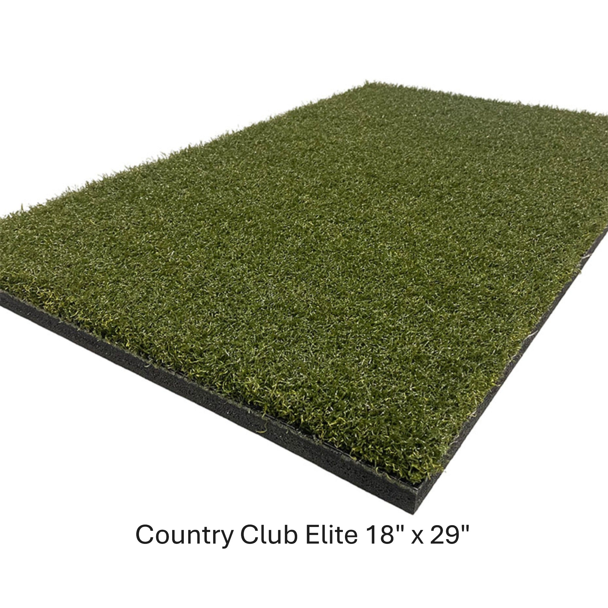 Real Feel Golf Mats Country Club Elite 18" x 29" interchangeable golf hitting insert