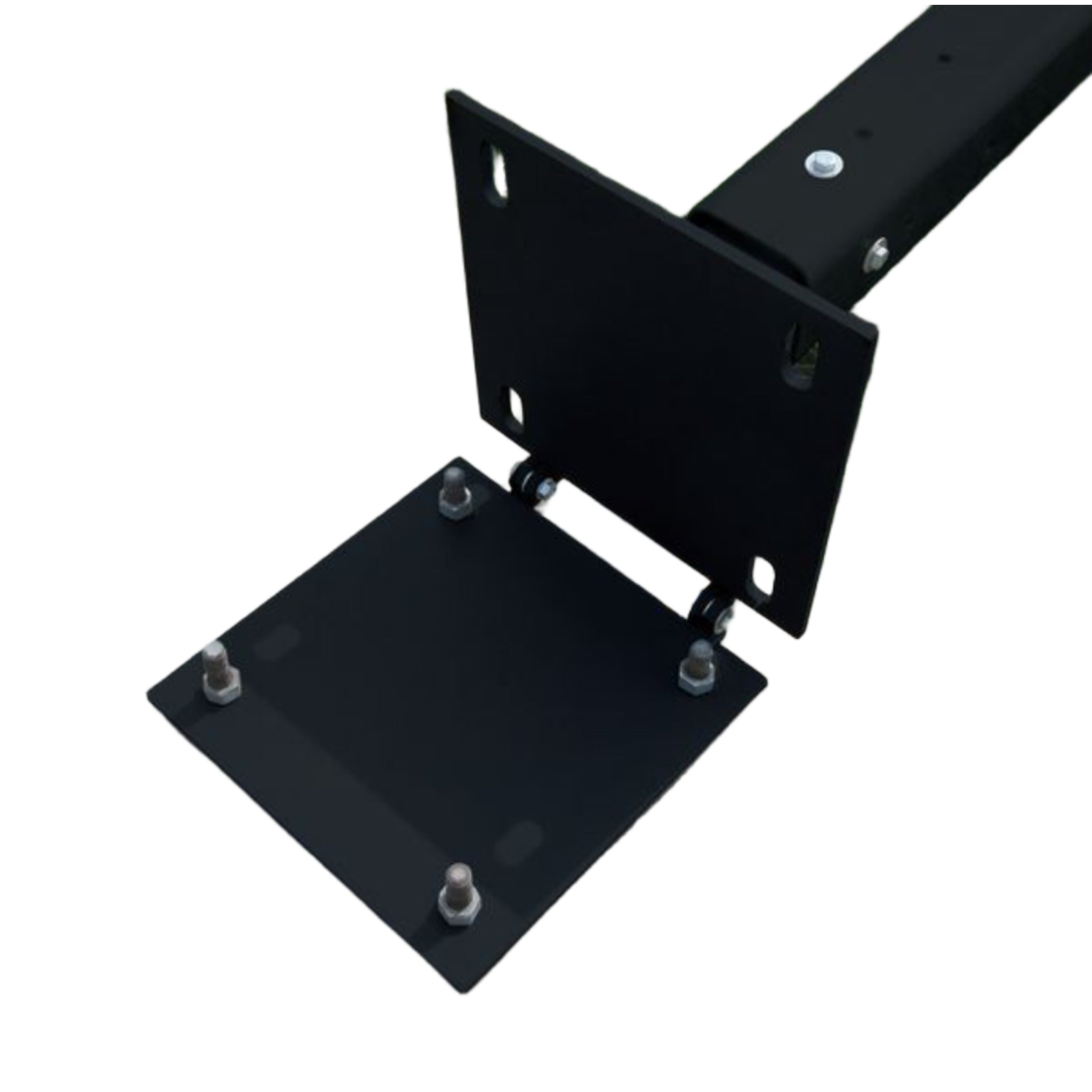 First Team Court Vision solar powered court light with hinged base and solar panel