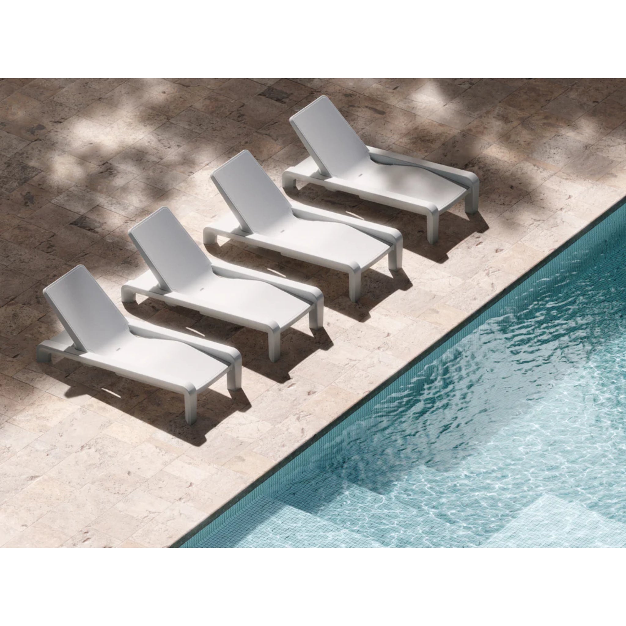 Deck Chaise Lounge | Baja Shelf Pool Lounger for hotels, resorts and hospitality venues