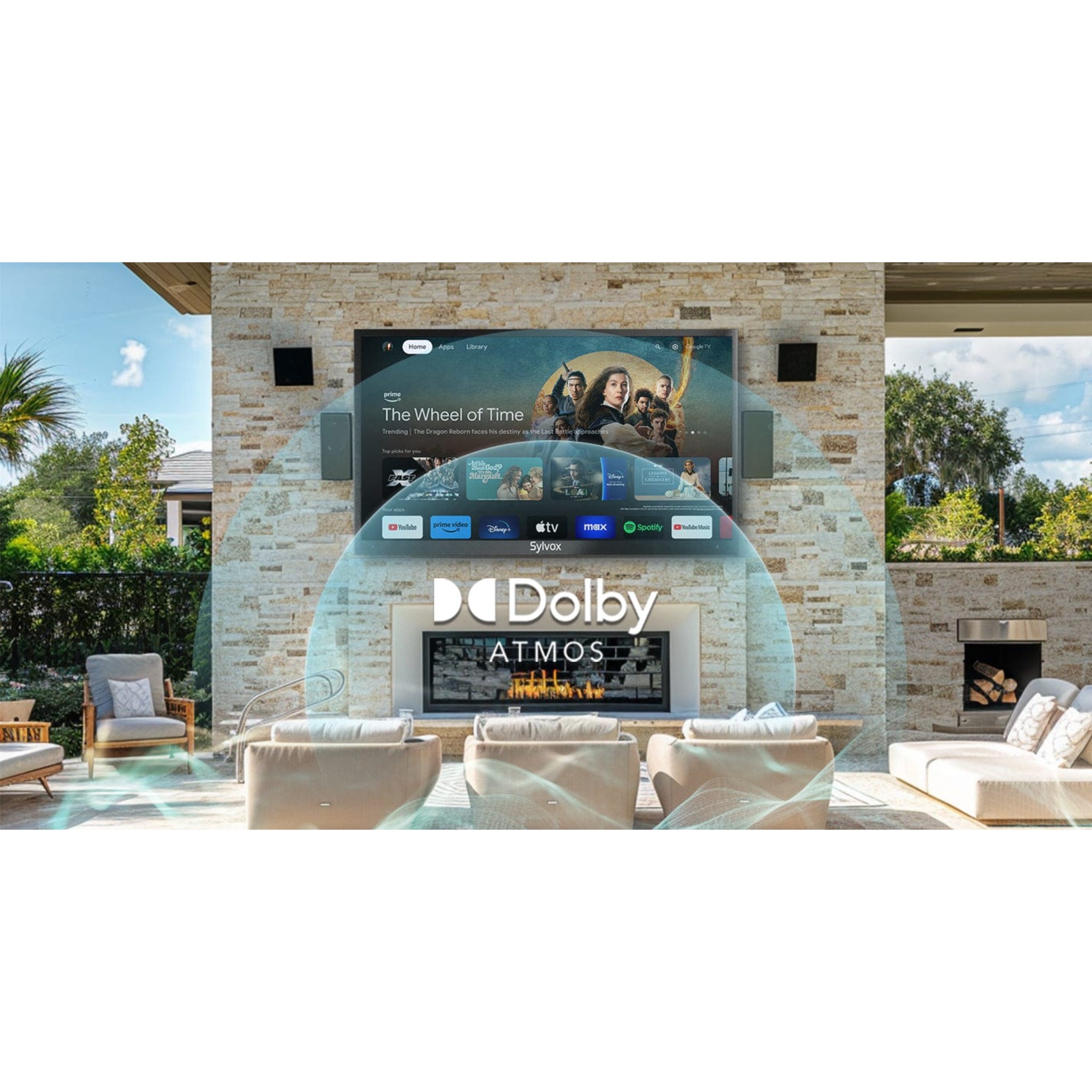Sylvox TVs Dolby Atmos sound