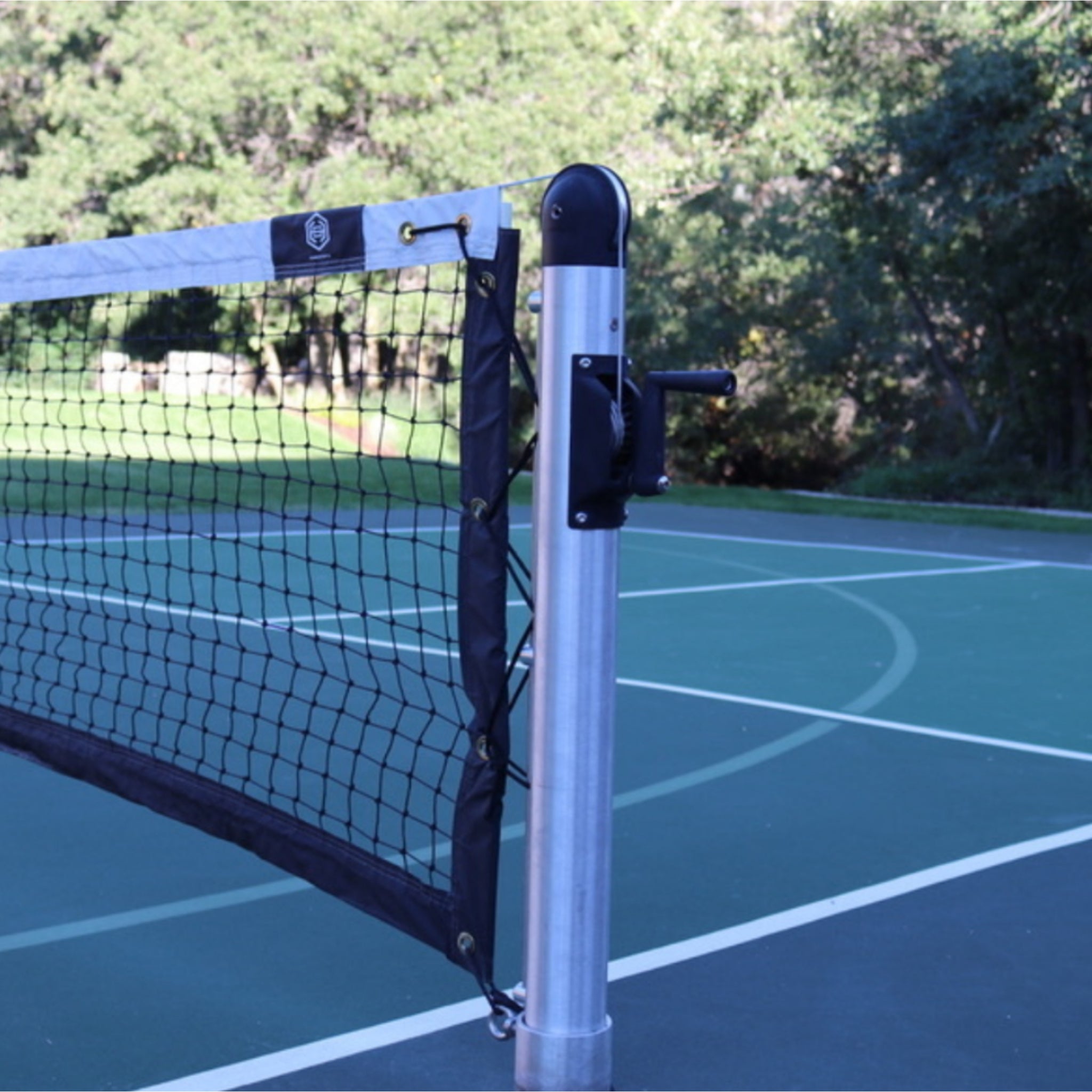 Dominator Inground Pickleball Net & Posts System - Pickleball Net - Dominator