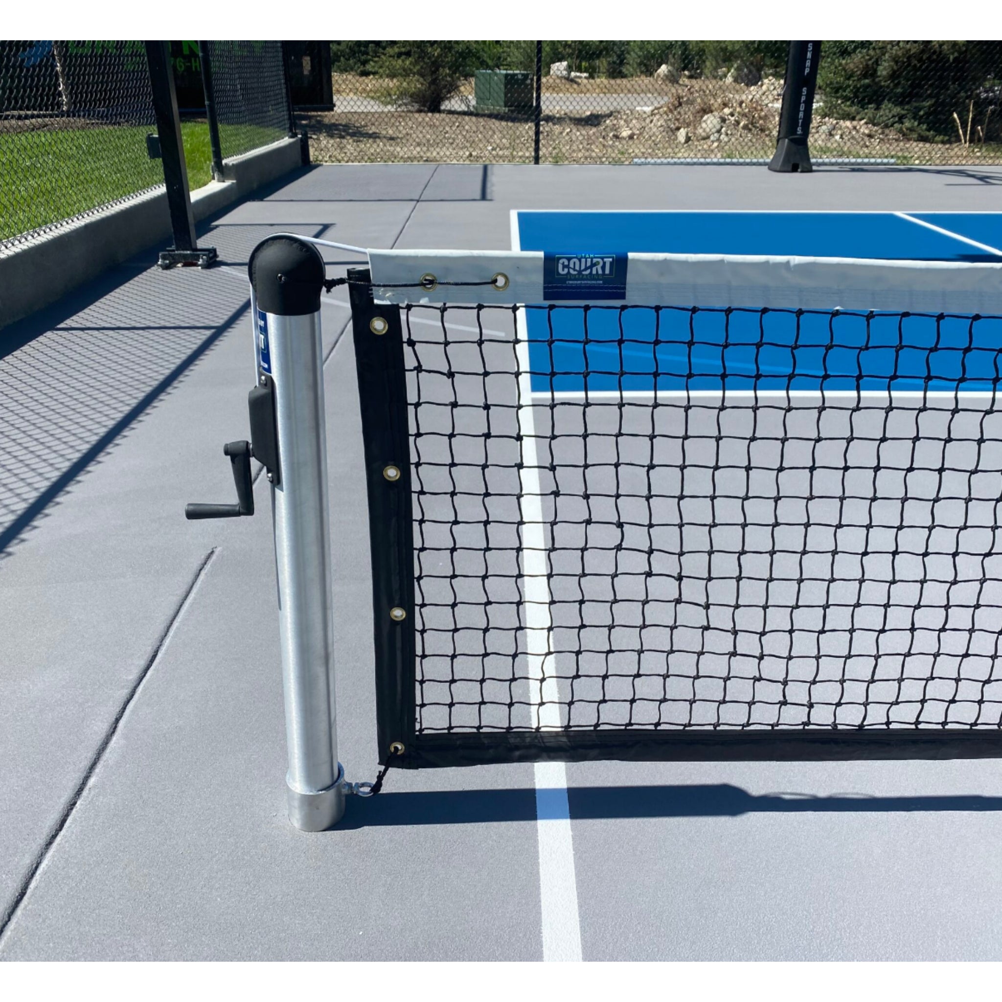 Dominator Inground Pickleball Net & Posts System - Pickleball Net - Dominator