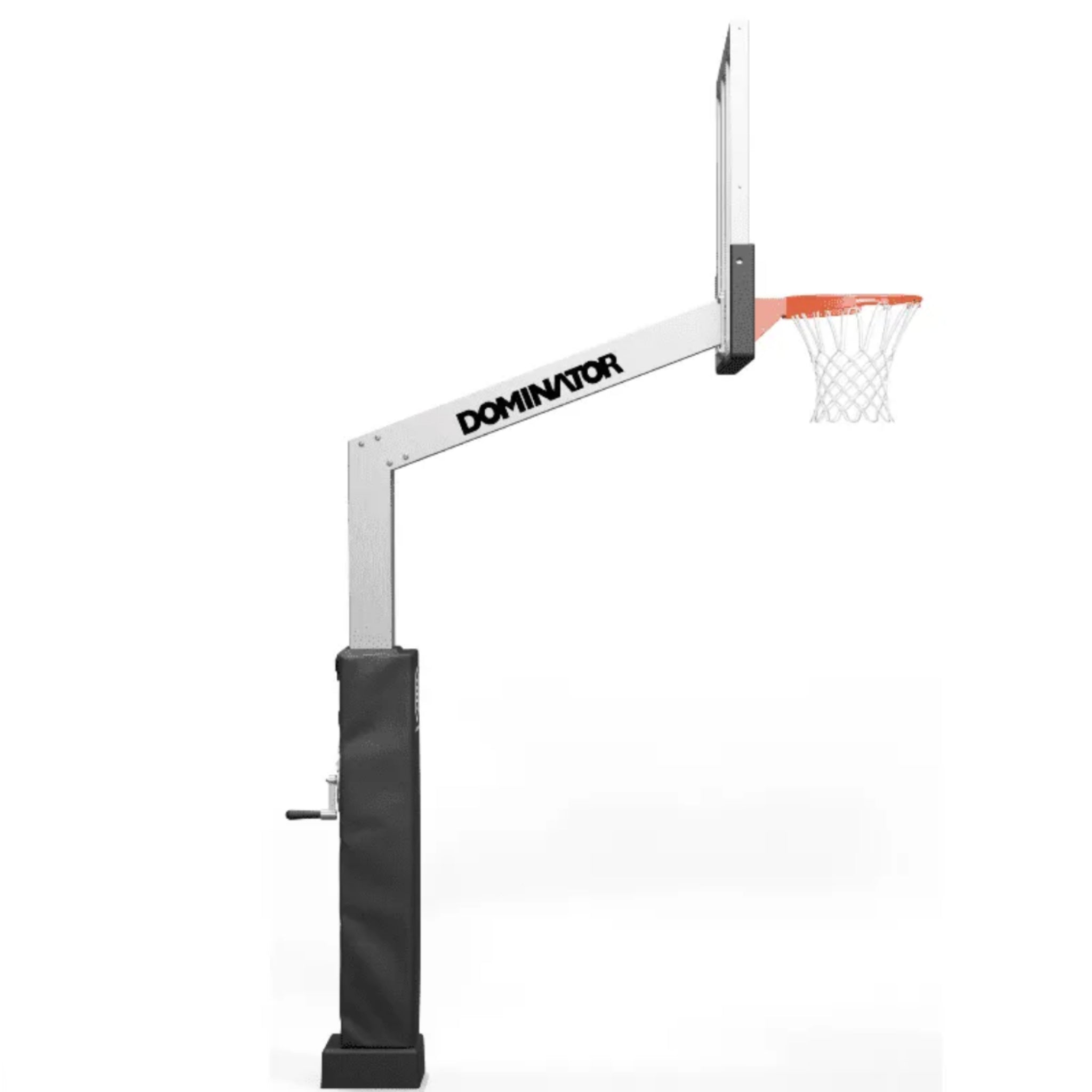Dominator Pro 72" Adjustable Basketball Hoop with Aluminum Backboard | Surface Mount - Basketball Hoop - Dominator