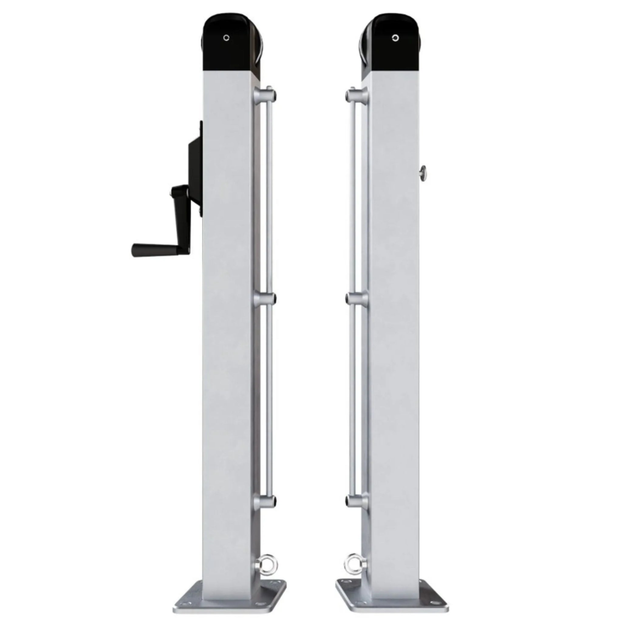 Dominator Surface Mount Pickleball Net & Posts System - Pickleball Net - Dominator