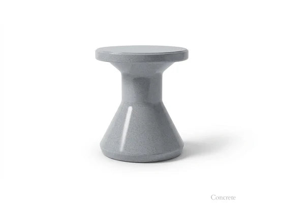 Modern Tupelo Fluent poolside side table designed for tanning ledges and baja shelves