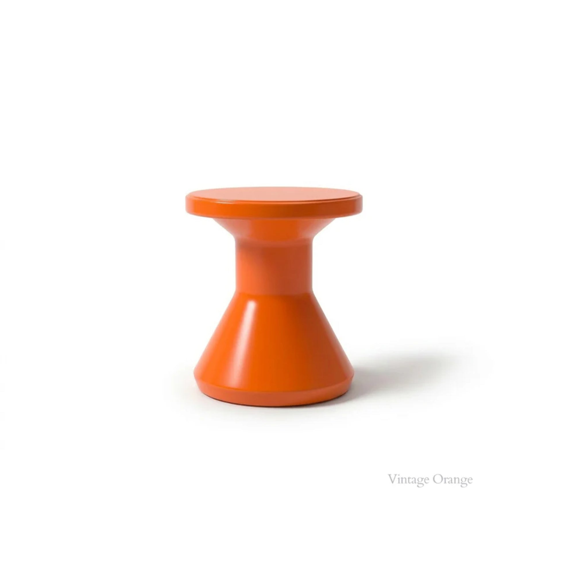 Tupelo Fluent Side Table in Orange outdoor furniture finish