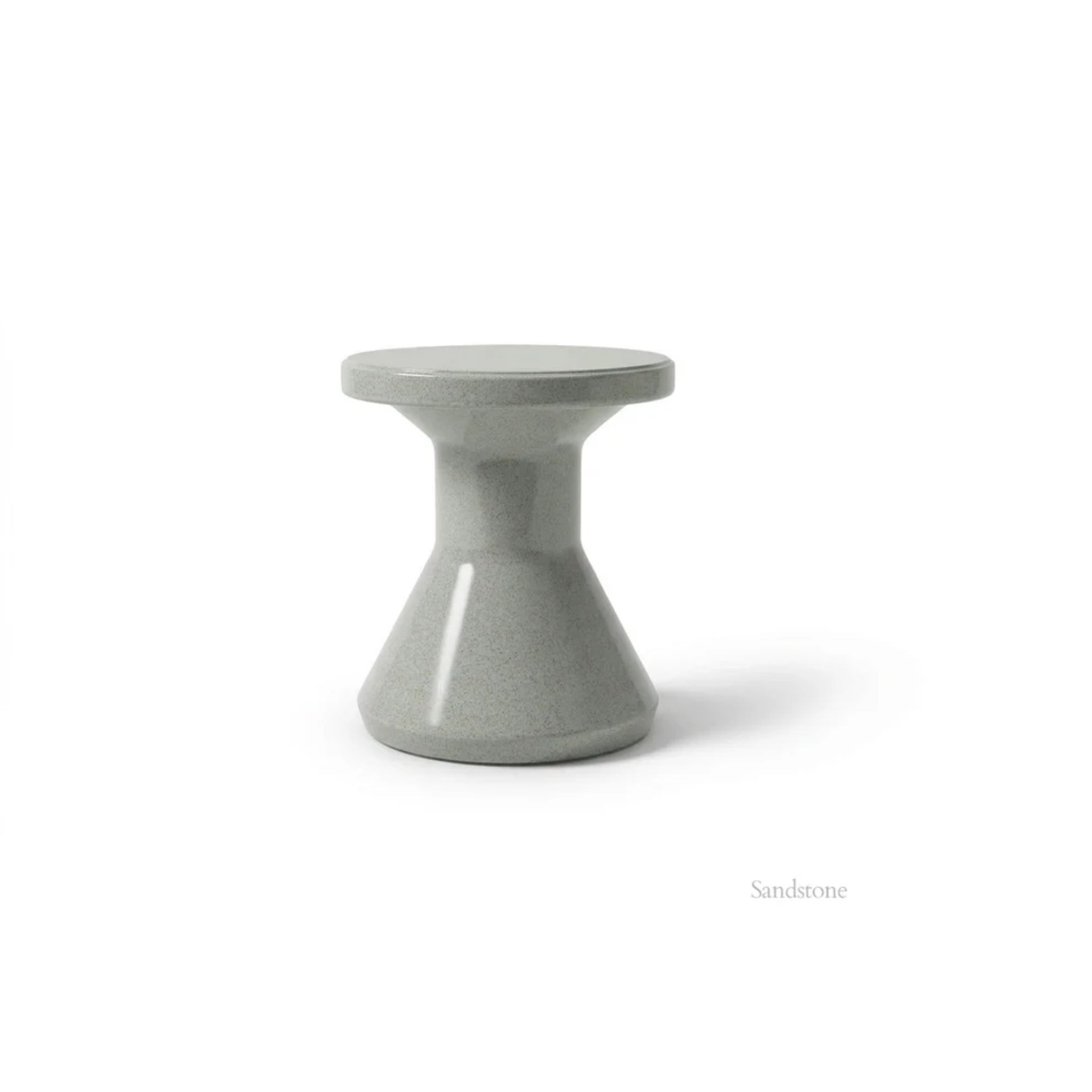 Tupelo Fluent Side Table in Sandstone outdoor furniture finish