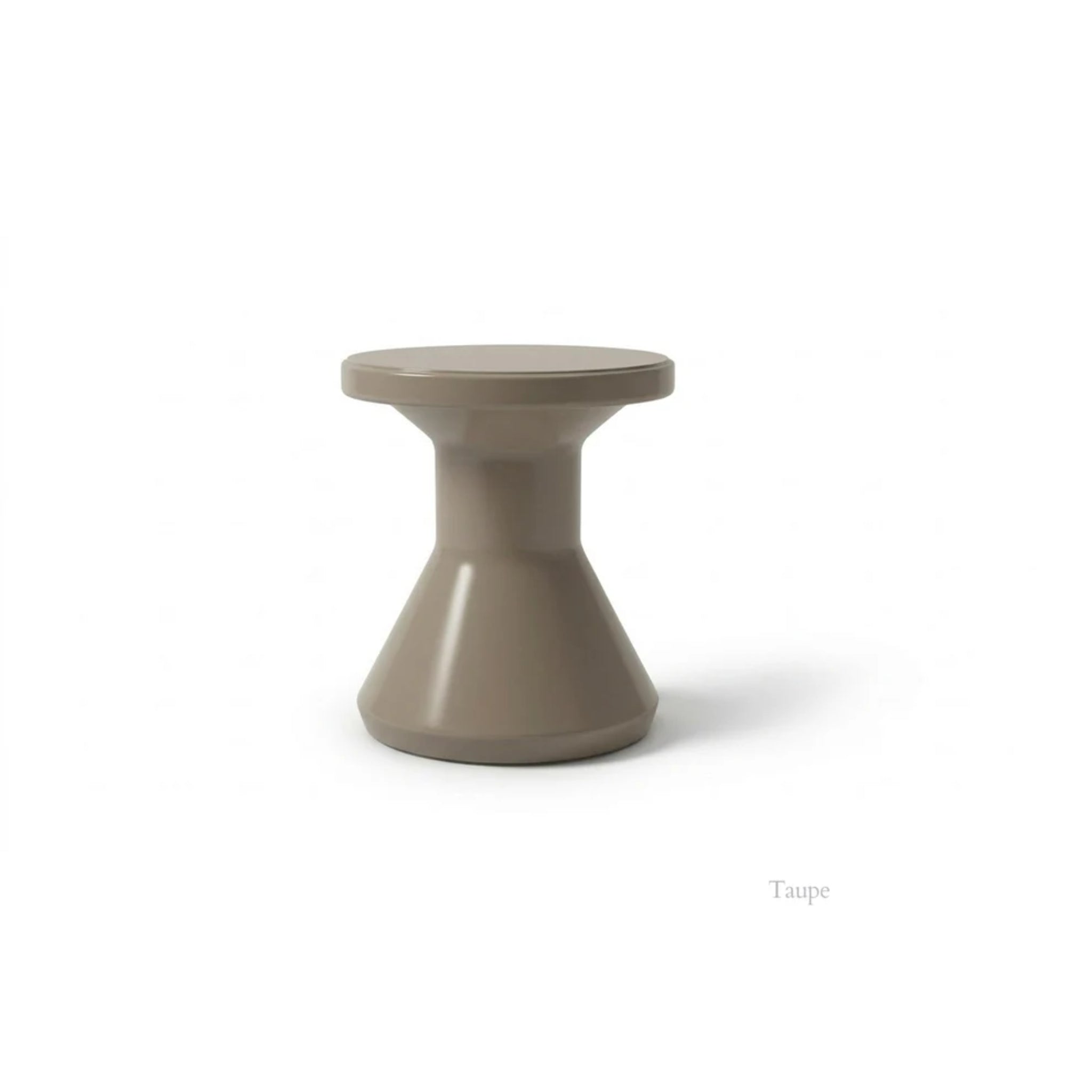 Tupelo Fluent Side Table in Taupe outdoor furniture finish