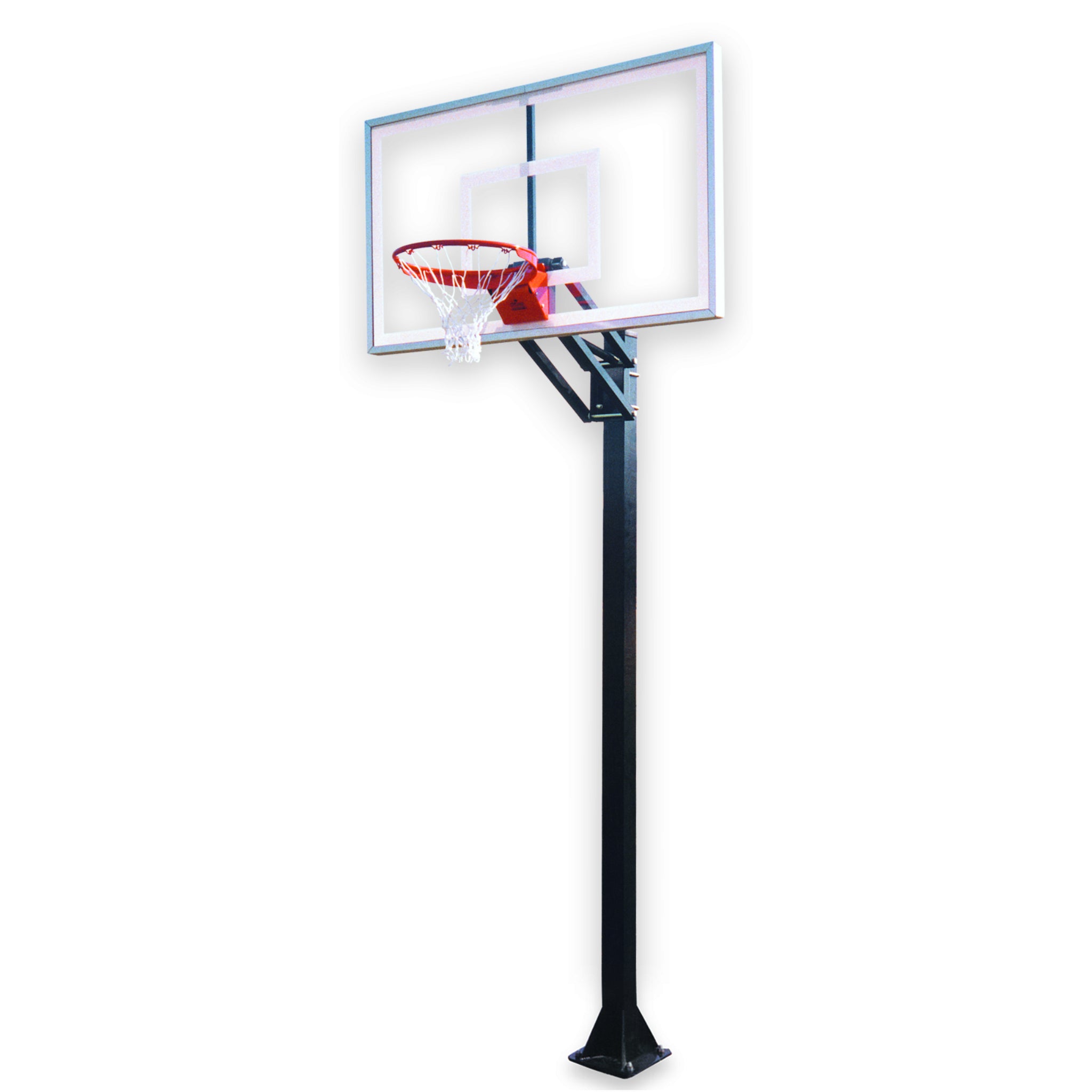 Champ™ Adjustable In-Ground Basketball Hoop Goal | First Team - Basketball Hoop - First Team