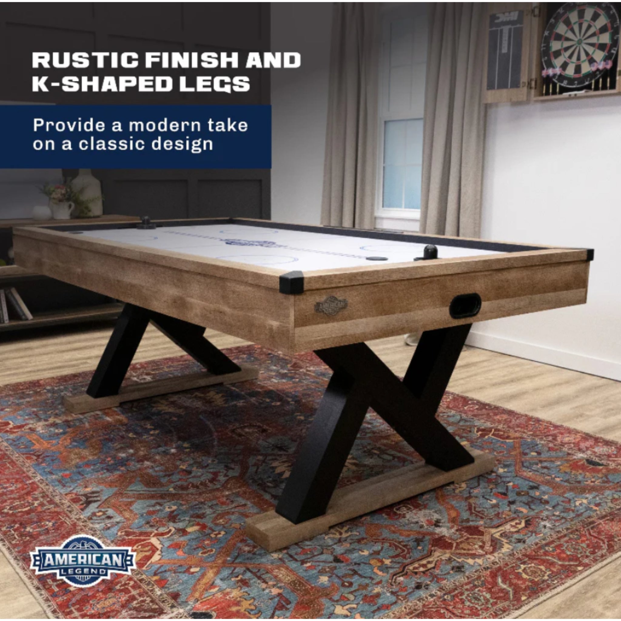 Kirkwood 7' Air Hockey Table - Air Hockey Table - American Legend