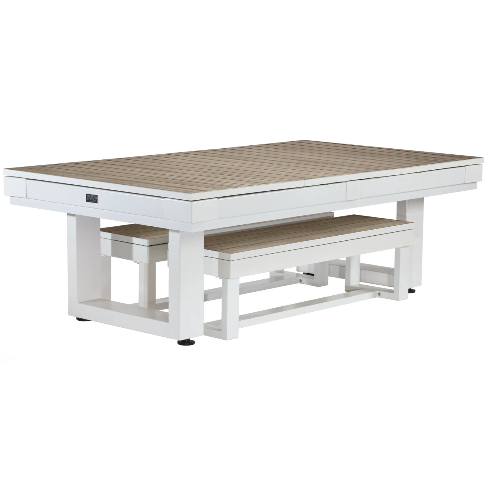 Lanai Outdoor 8' Pool Table + Dining Conversion Set | Lanai Collection - Pool Table - American Heritage Billiards
