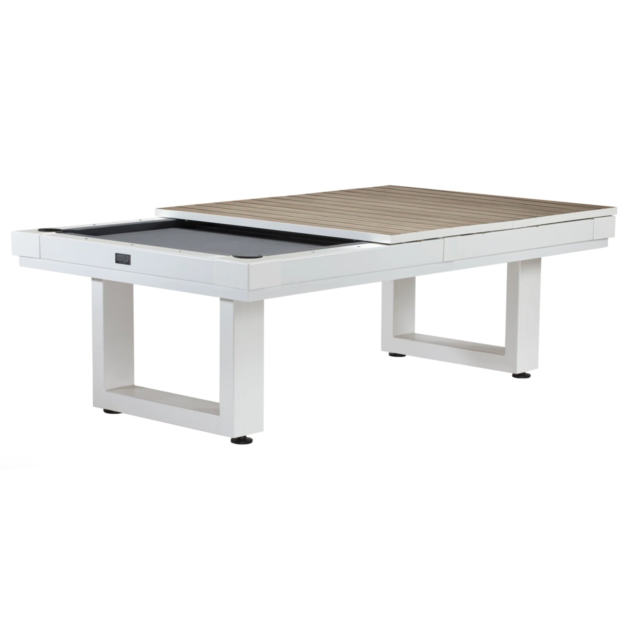 Lanai Outdoor 8' Pool Table + Dining Conversion Set | Lanai Collection - Pool Table - American Heritage Billiards