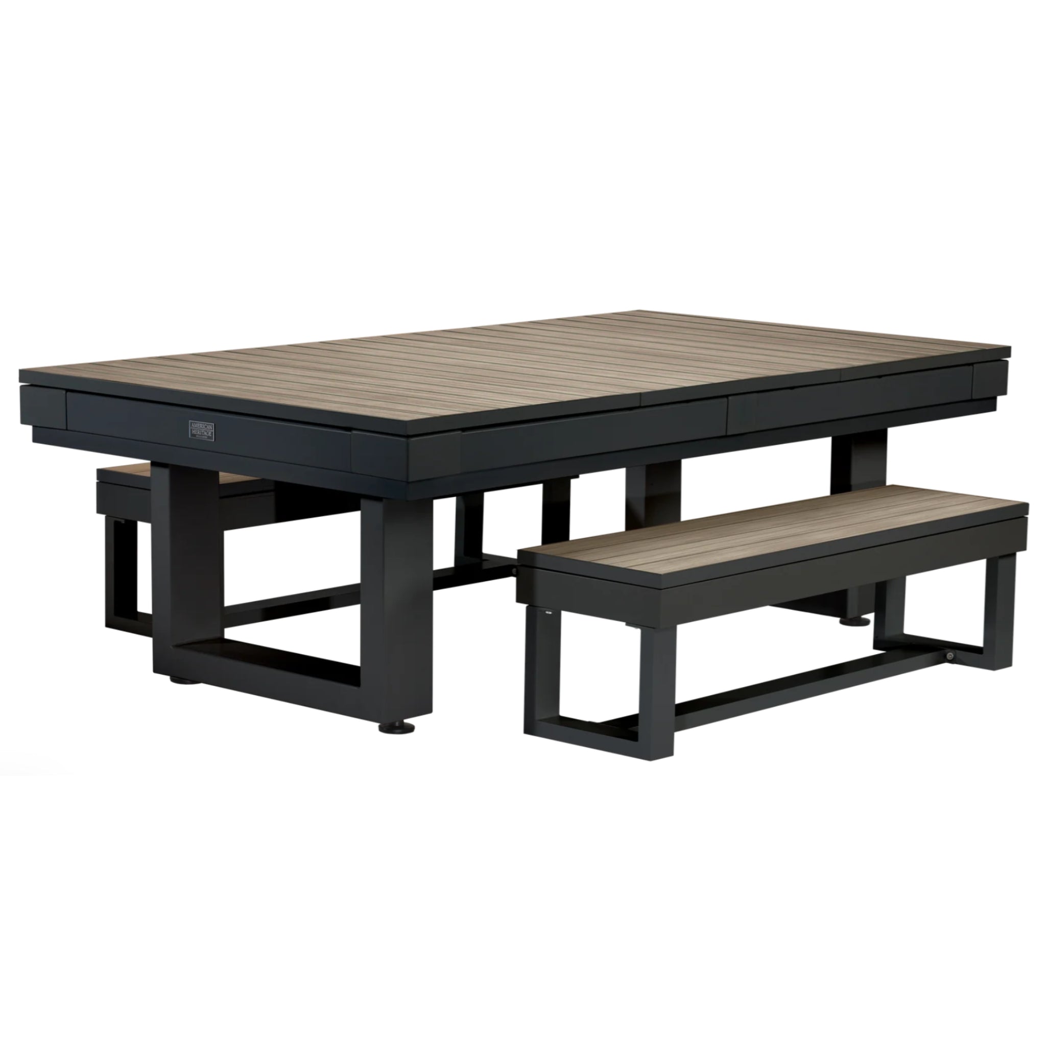 Lanai Outdoor 8' Pool Table + Dining Conversion Set | Lanai Collection - Pool Table - American Heritage Billiards