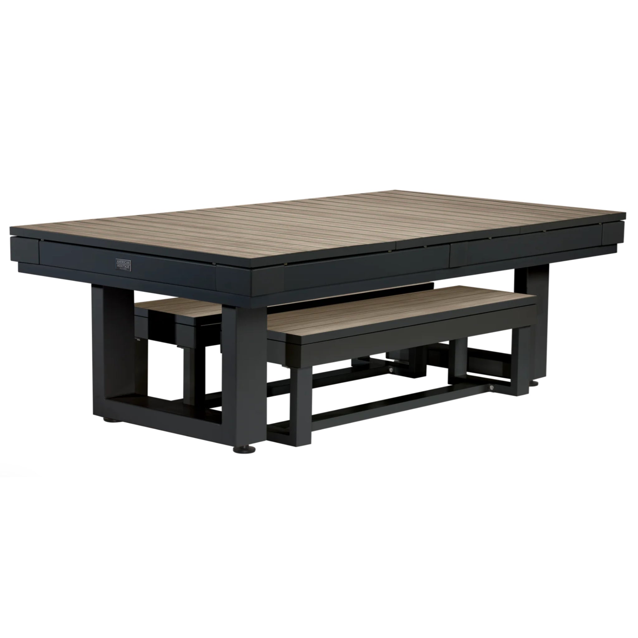 Lanai Outdoor 8' Pool Table + Dining Conversion Set | Lanai Collection - Pool Table - American Heritage Billiards