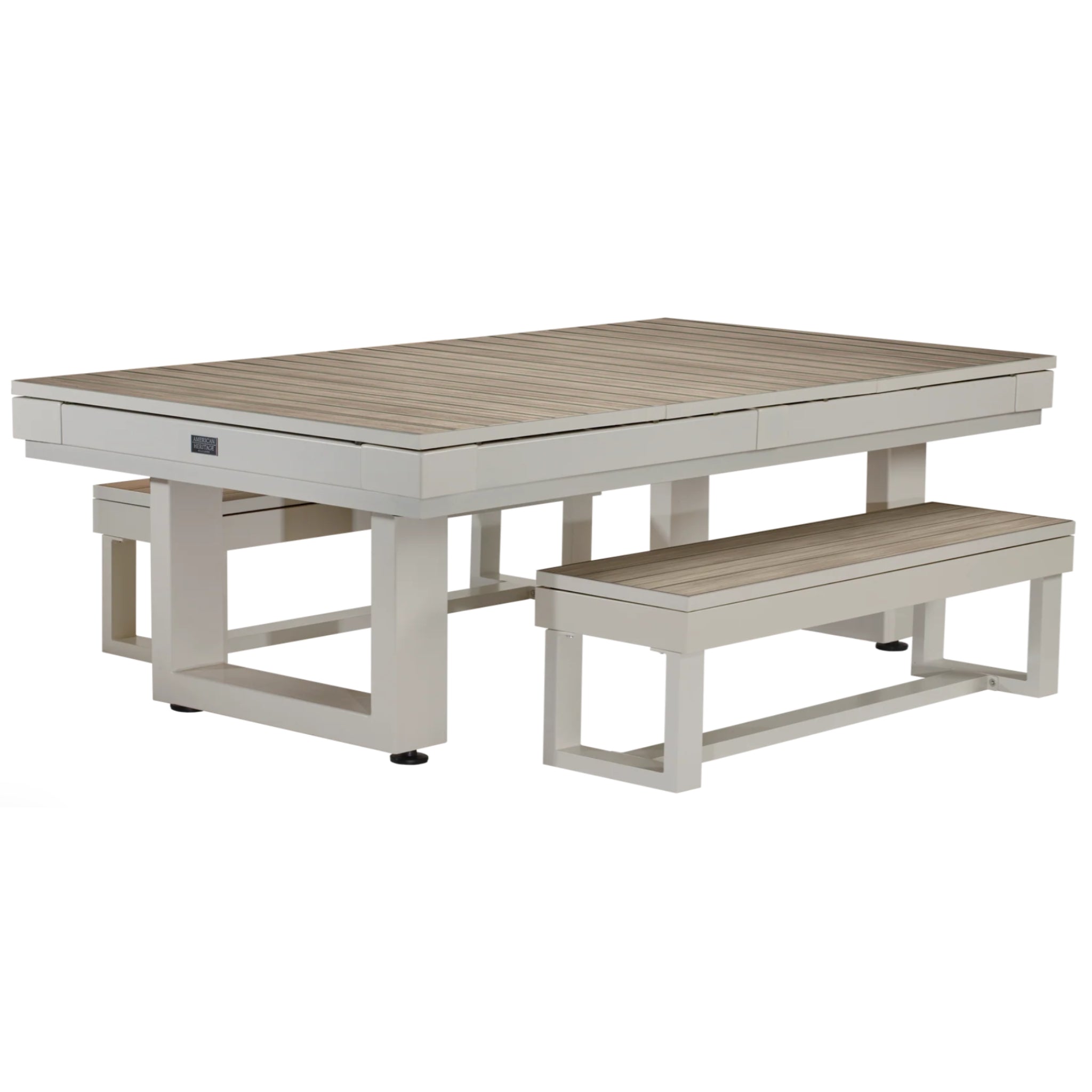 Lanai Outdoor 8' Pool Table + Dining Conversion Set | Lanai Collection - Pool Table - American Heritage Billiards