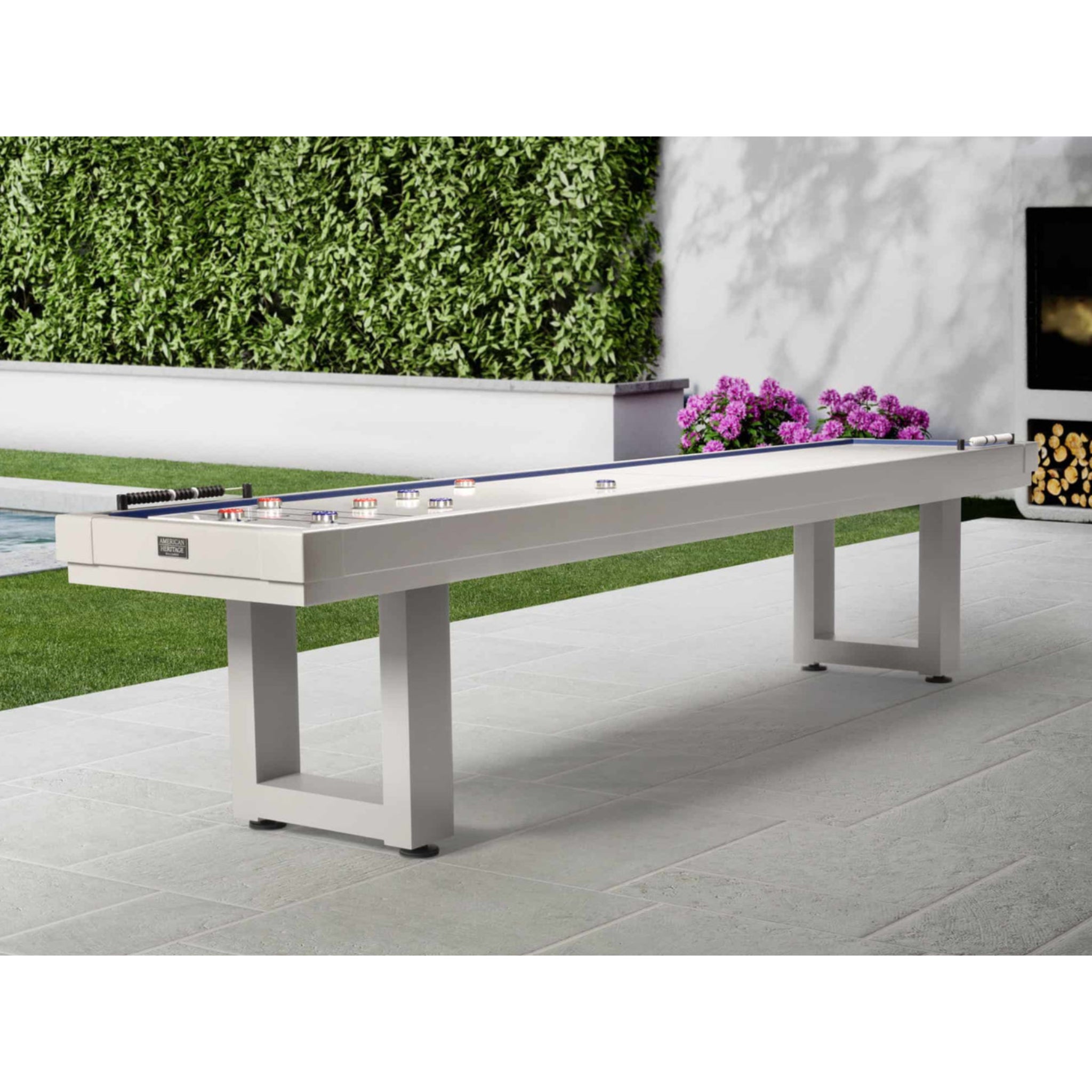 Lanai Outdoor Shuffleboard Table | Lanai Collection - Shuffleboard Table - American Heritage Billiards