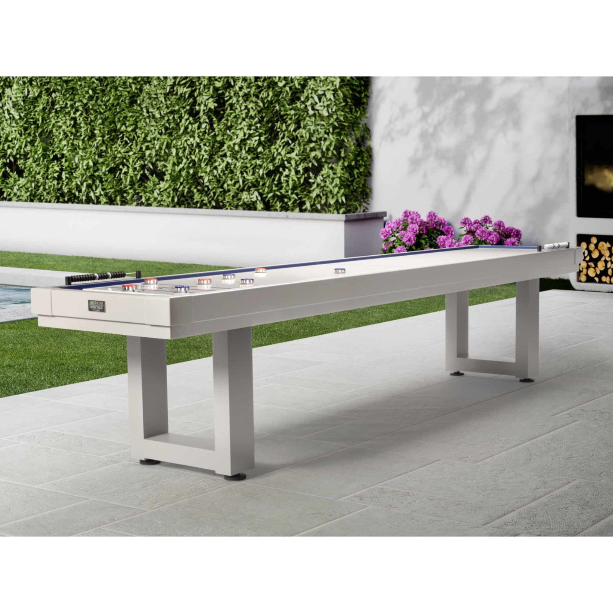 Lanai Outdoor Shuffleboard Table | Lanai Collection - Shuffleboard Table - American Heritage Billiards
