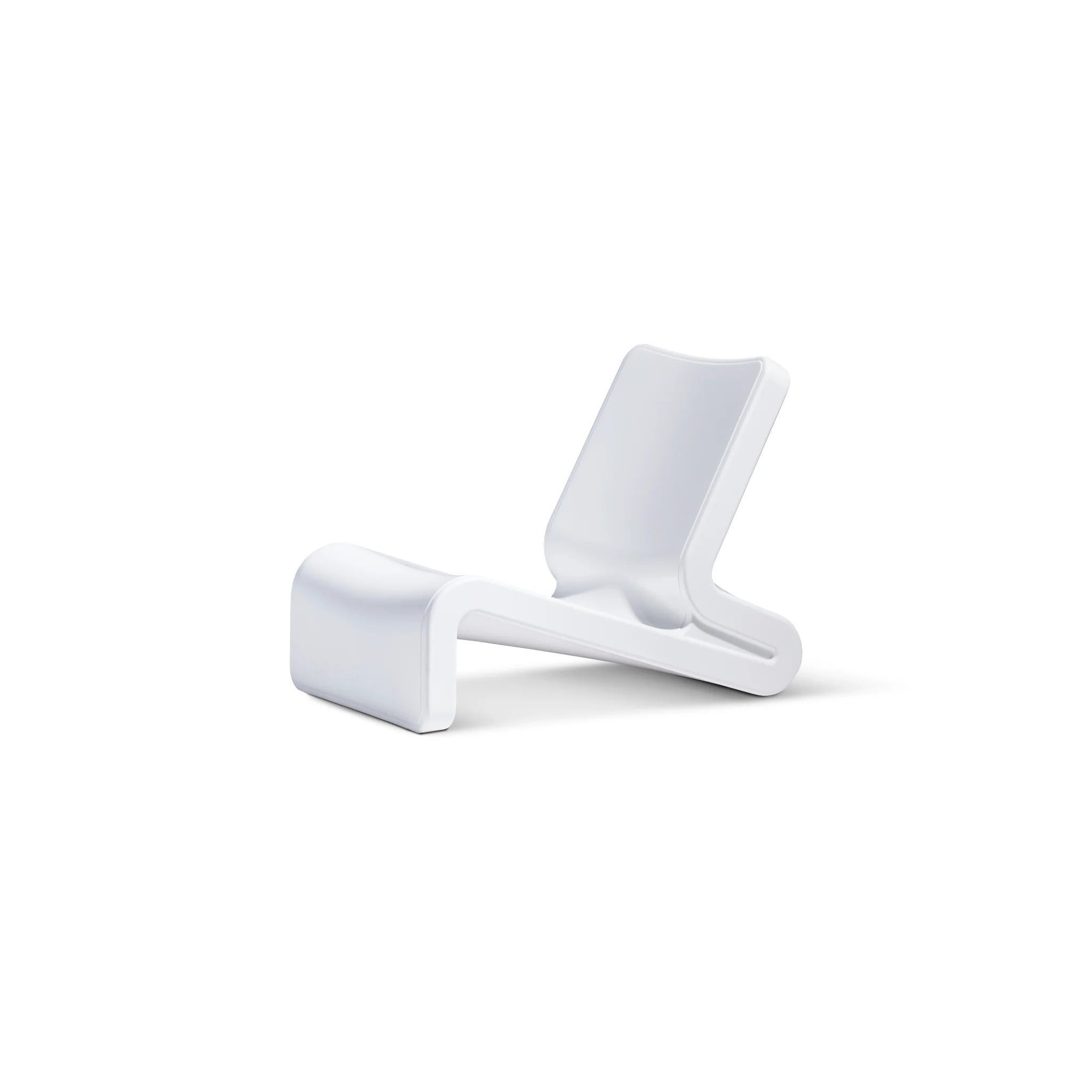 Line Lounge Chair in-pool lounger for pools and patio in white by tupelo goods