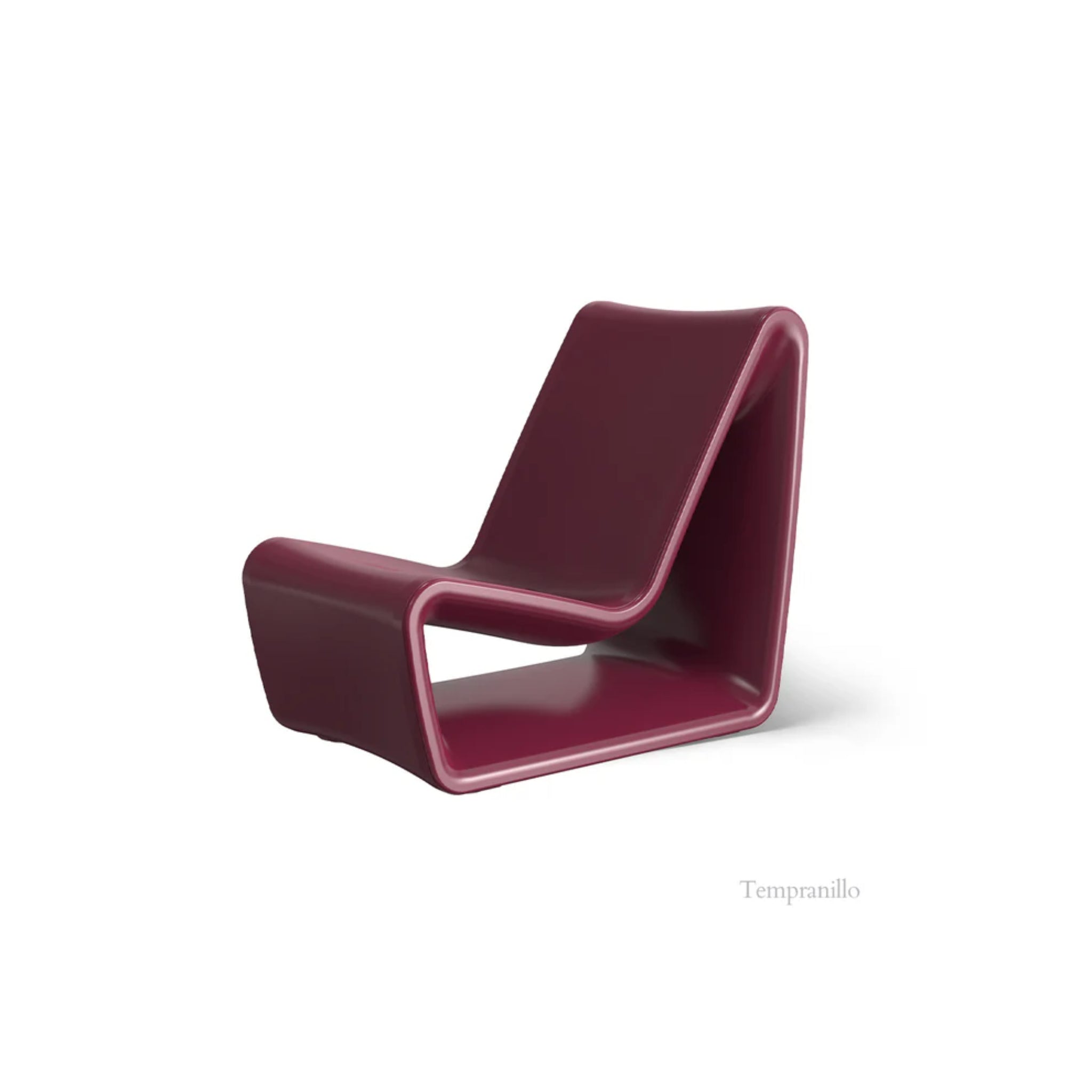 Tupelo Loop Chair in Tempranillo outdoor furniture finish