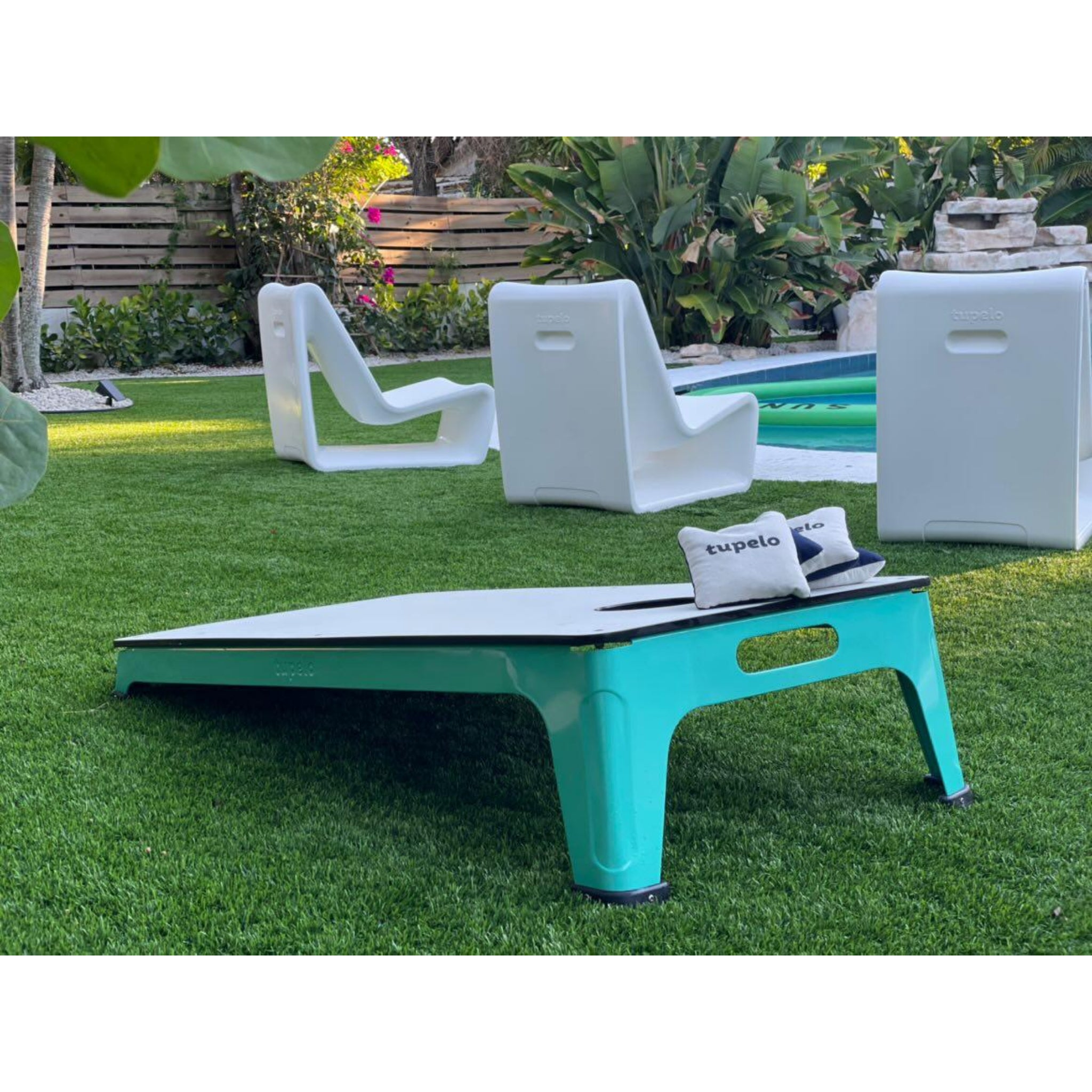 Luxury All-Weather Cornhole Set | Outdoor Game - Cornhole Game - Tupelo