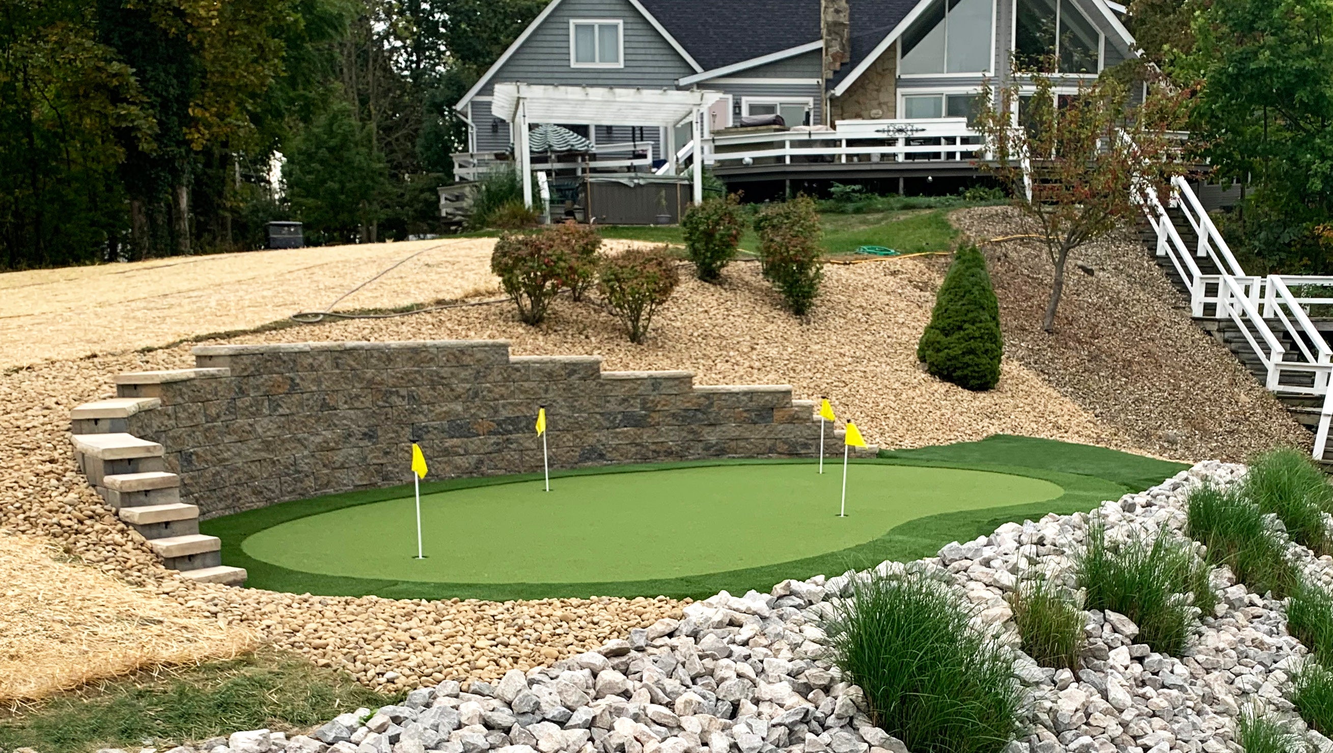 The Monterey Outdoor Putting Green Kit - Backyard Golf Players Series