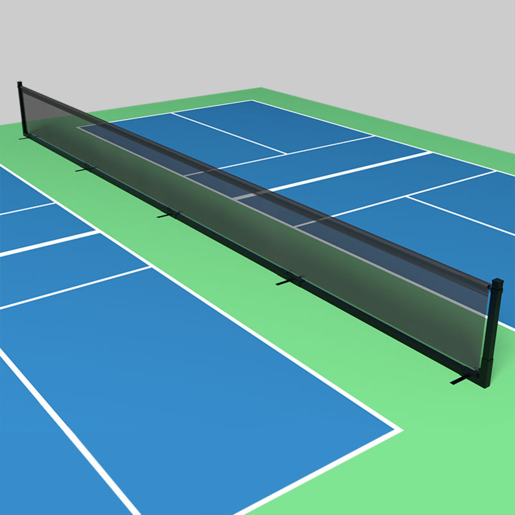 Douglas Sports modular freestanding court divider for pickleball or tennis courts