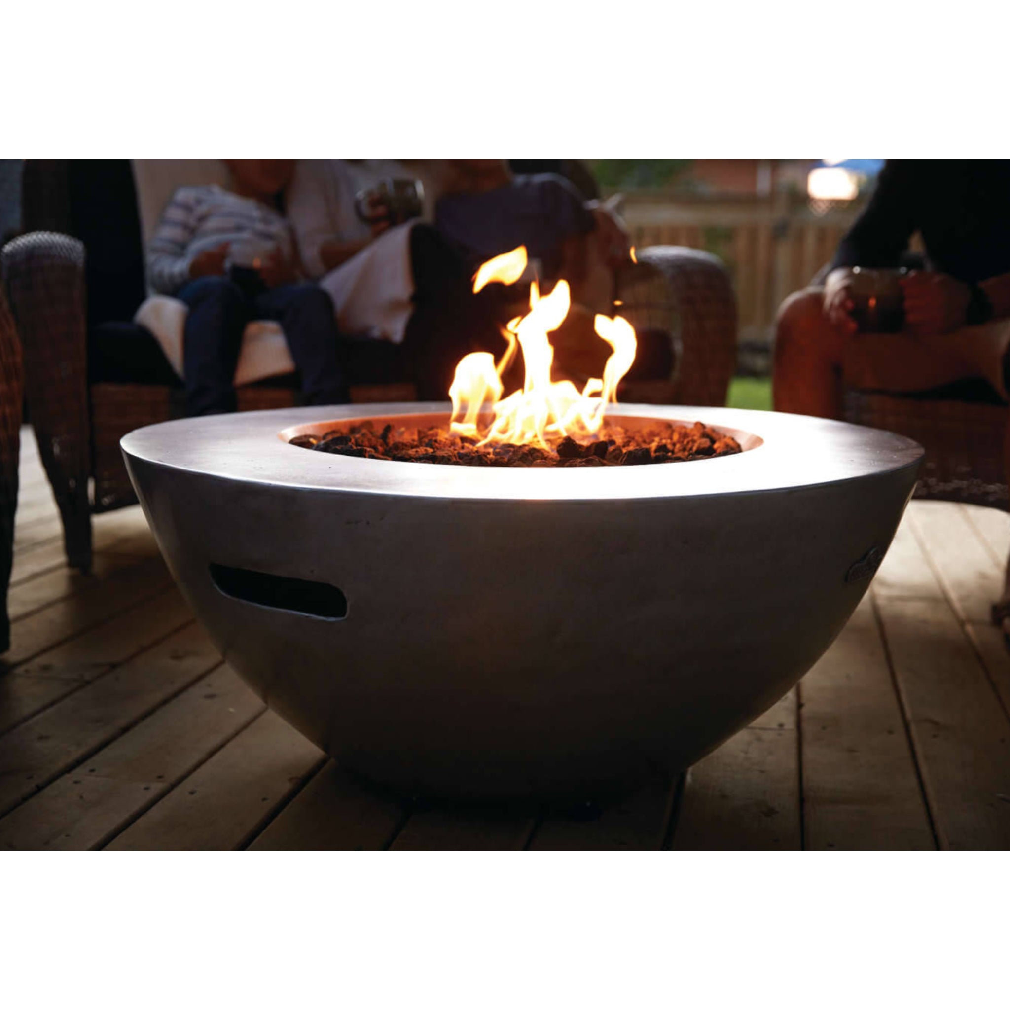 Napoleon Nexus Round Patioflame® Fire Pit 36" | Luxury Outdoor Gas Fire Feature - Fire Pits - Napoleon