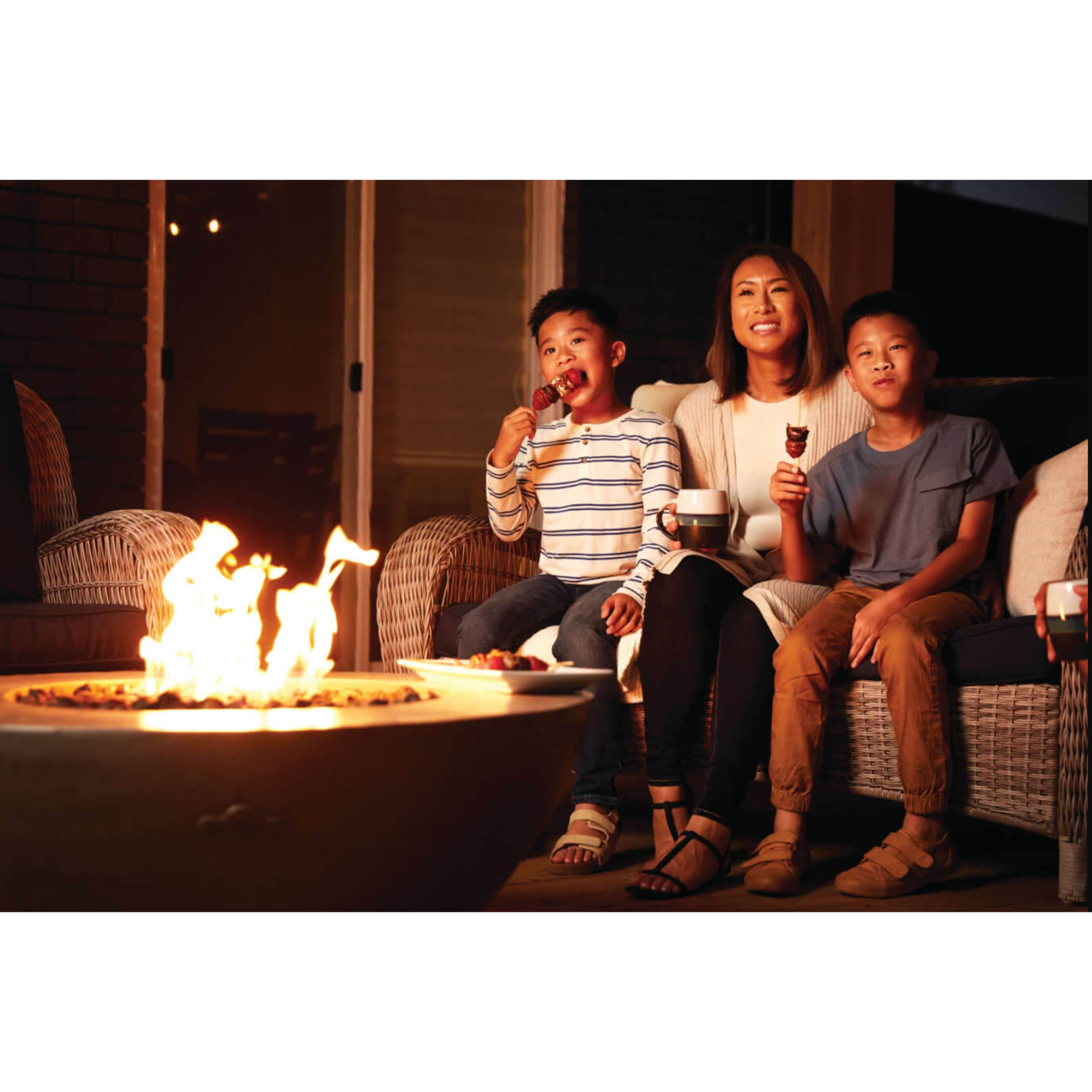 Napoleon Nexus Round Patioflame® Fire Pit 36" | Luxury Outdoor Gas Fire Feature - Fire Pits - Napoleon