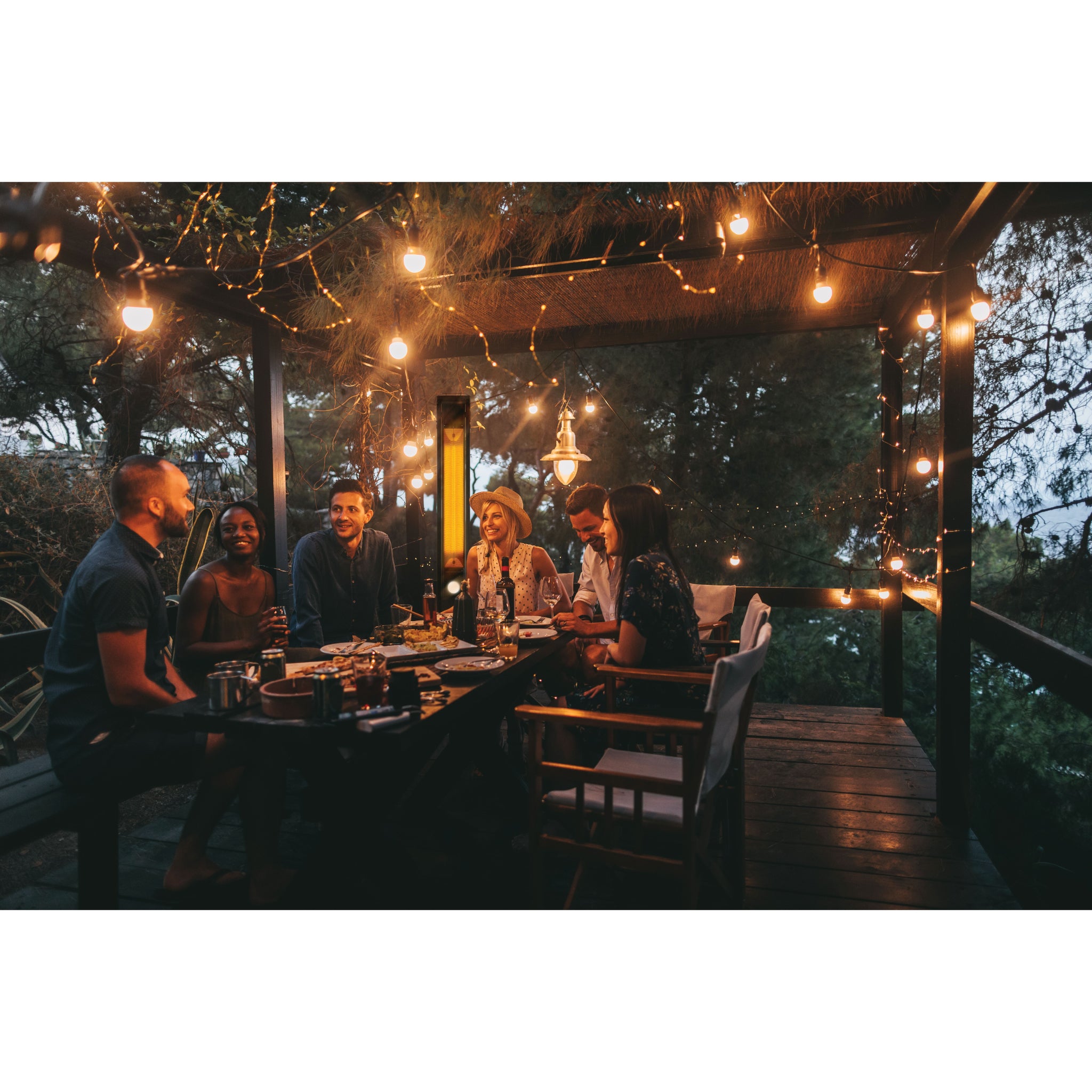 Napoleon Phantom Freestand Outdoor Electric Infrared Heater - Portable Patio Heater - Napoleon