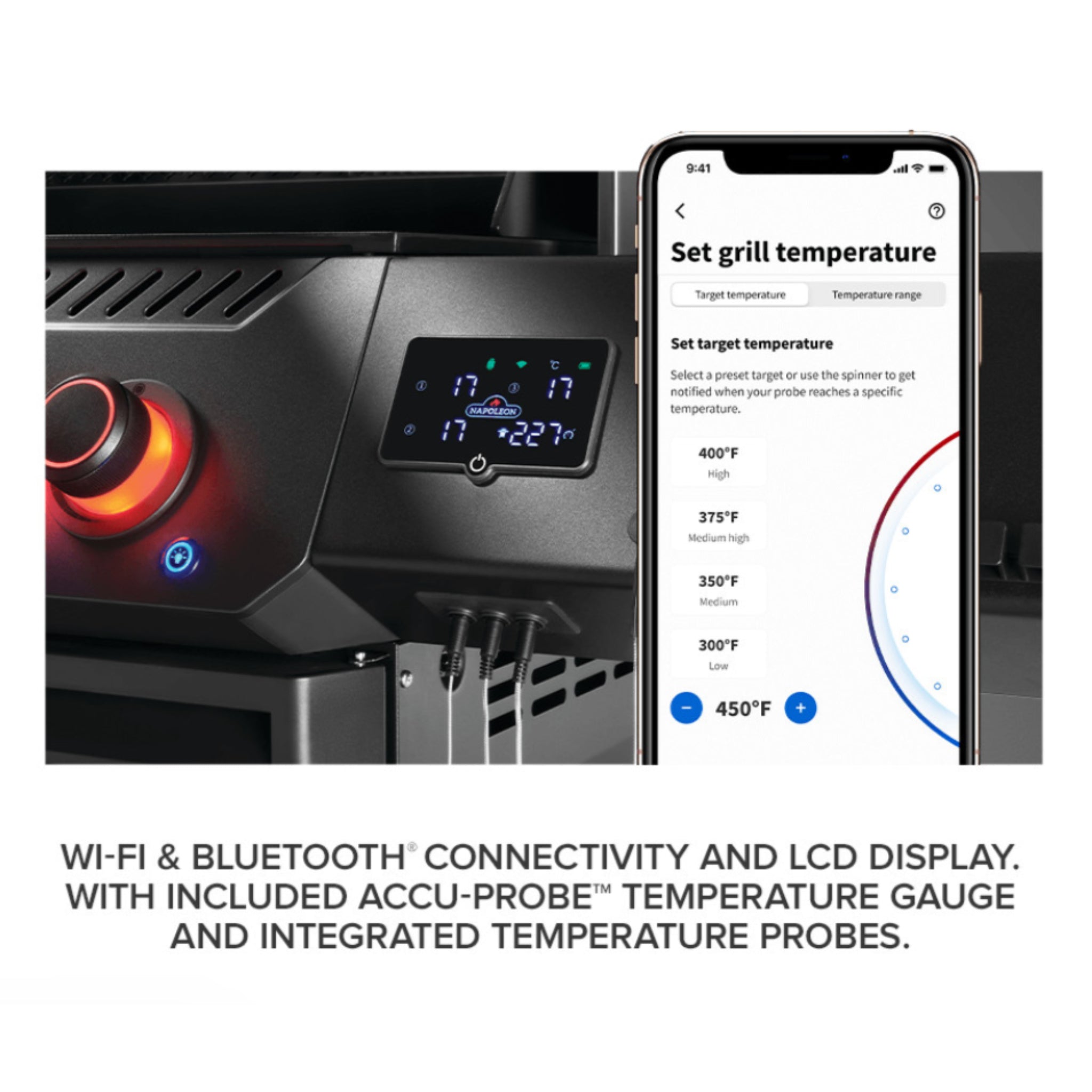 Napoleon Phantom Prestige® 500 Wi-fi and Bluetooth Connected Gas Grill