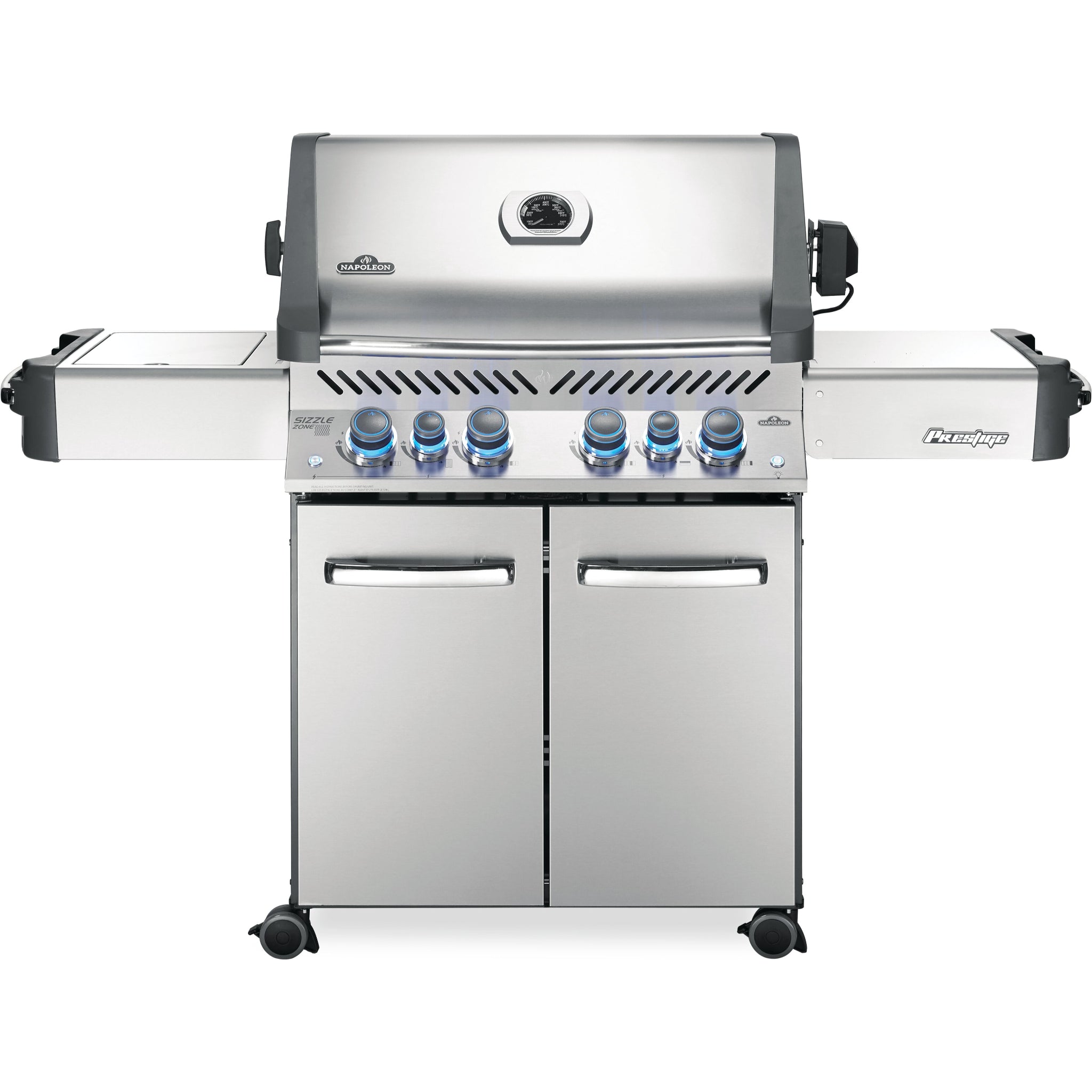 Napoleon Prestige® 500 Gas Grill with Infrared Side & Rear Burner - Grills and BBQs - Napoleon