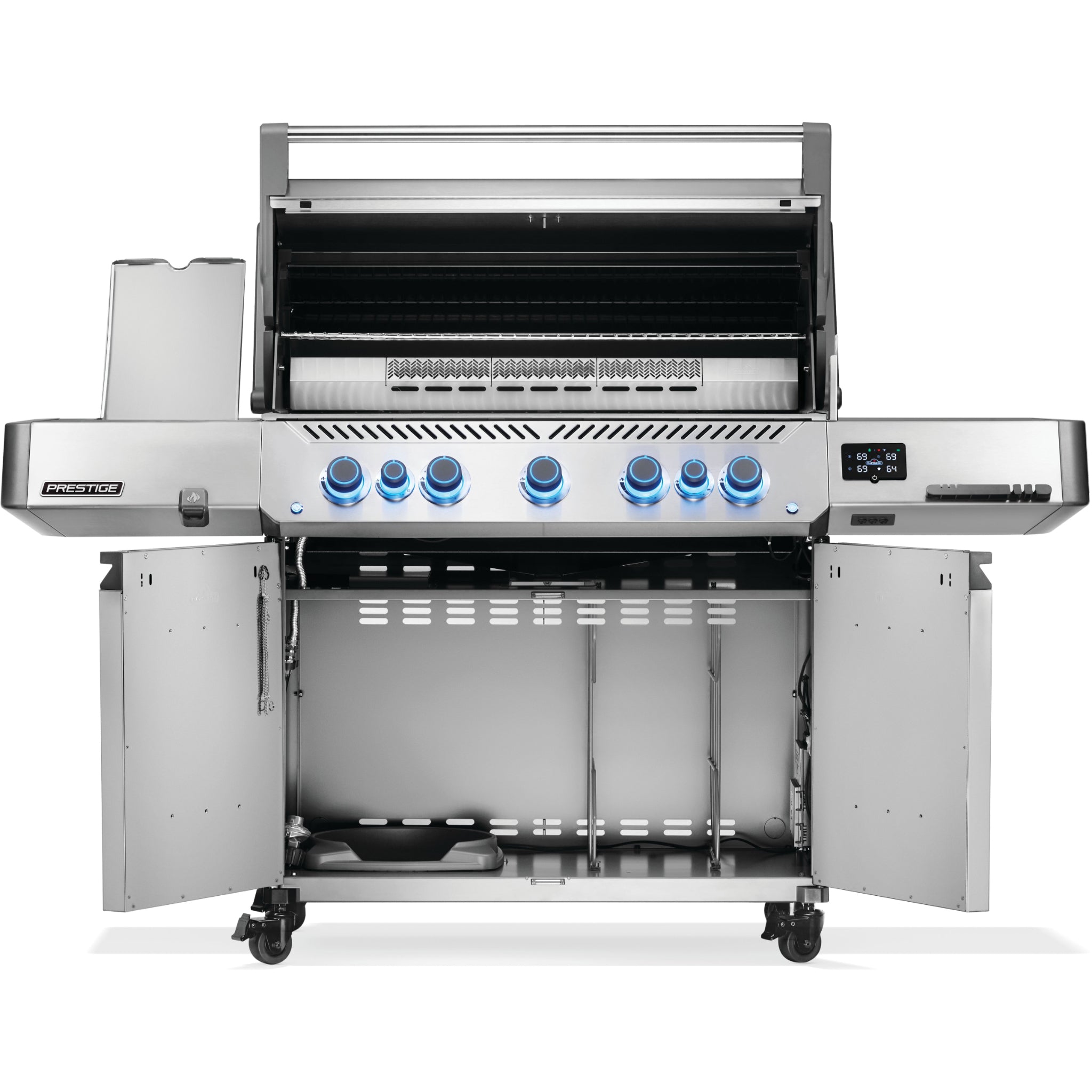 Napoleon Prestige® 665 Connected Gas Grill with Infrared Side & Rear Burner - Grills and BBQs - Napoleon