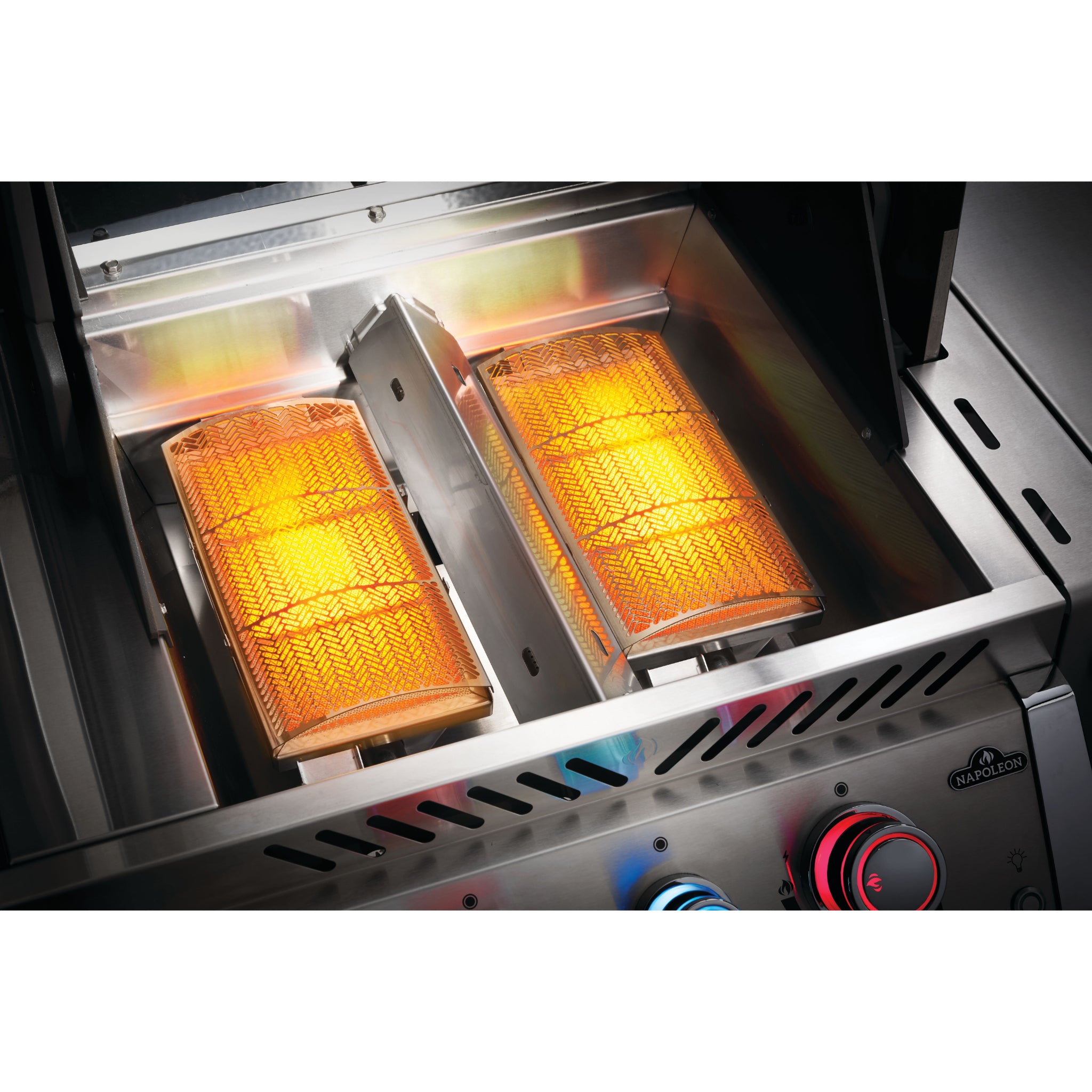 Napoleon Prestige® Pro 825 Professional Gas Grill with Power Side Burner, Infrared Rear & Bottom Burners