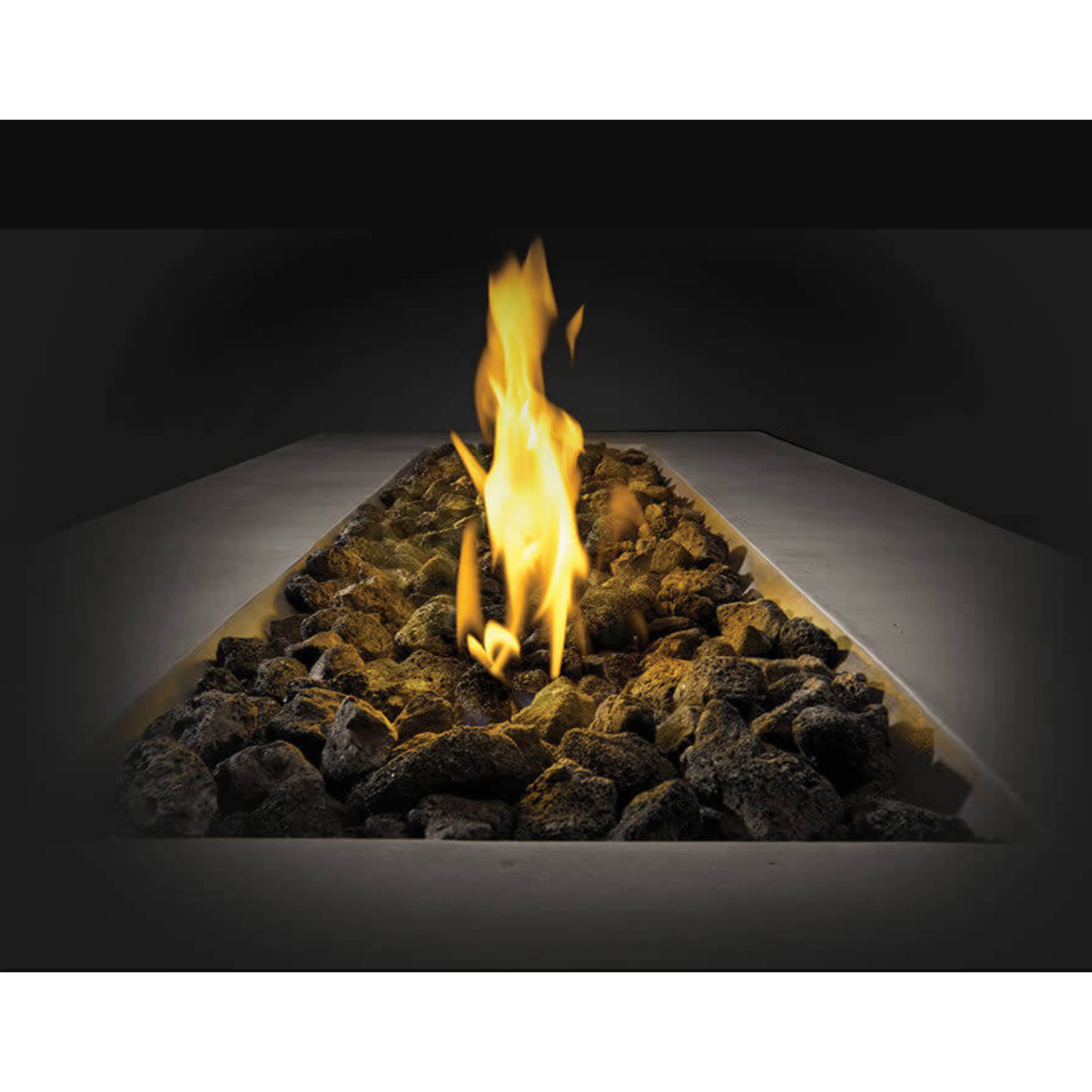 Nexus Rectangular Patioflame® Fire Pit 56" and 72" | Luxury Outdoor Gas Fire Feature - Fire Pits - Napoleon