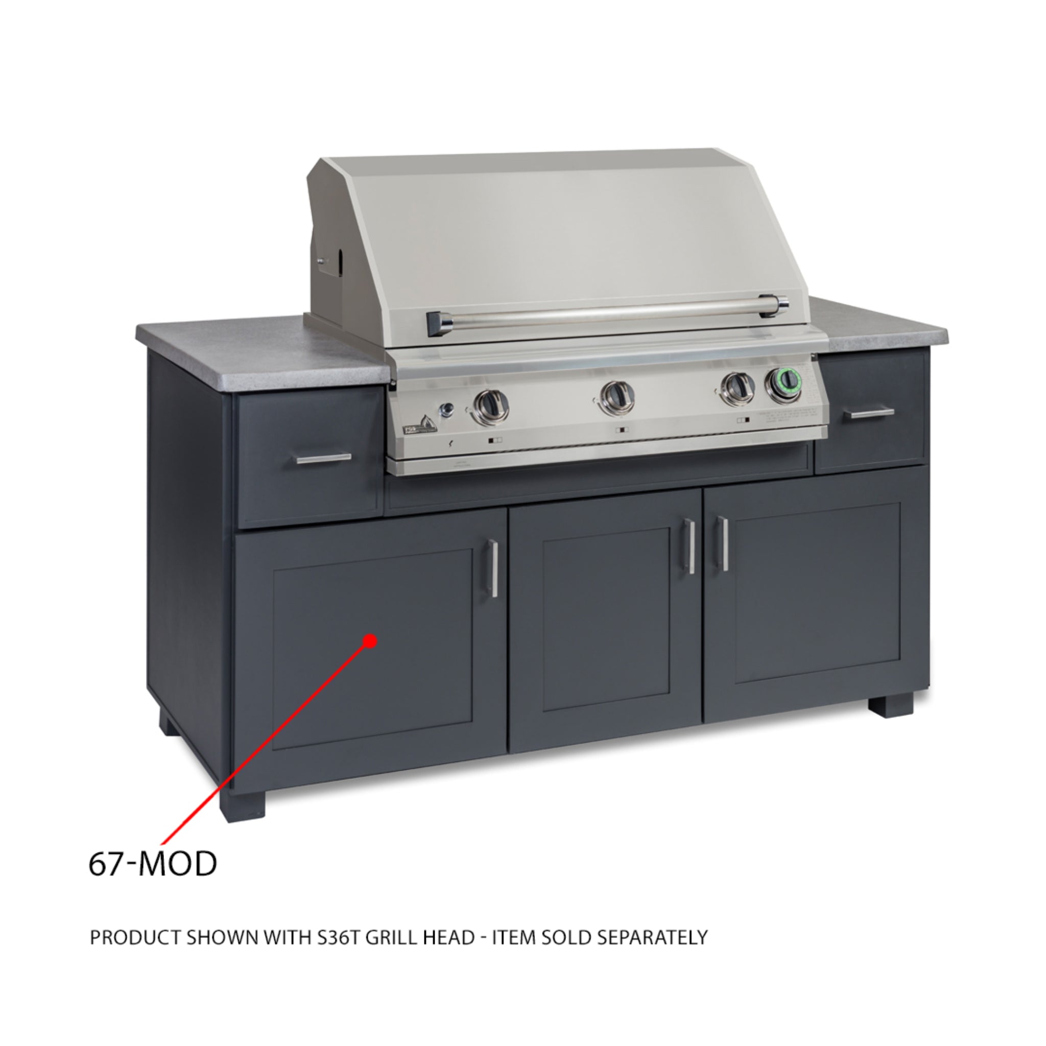 Pacifica 39" Commercial Grill with Timer by PGS Grills | Legacy Collection - Grills and BBQs - PGS Grills