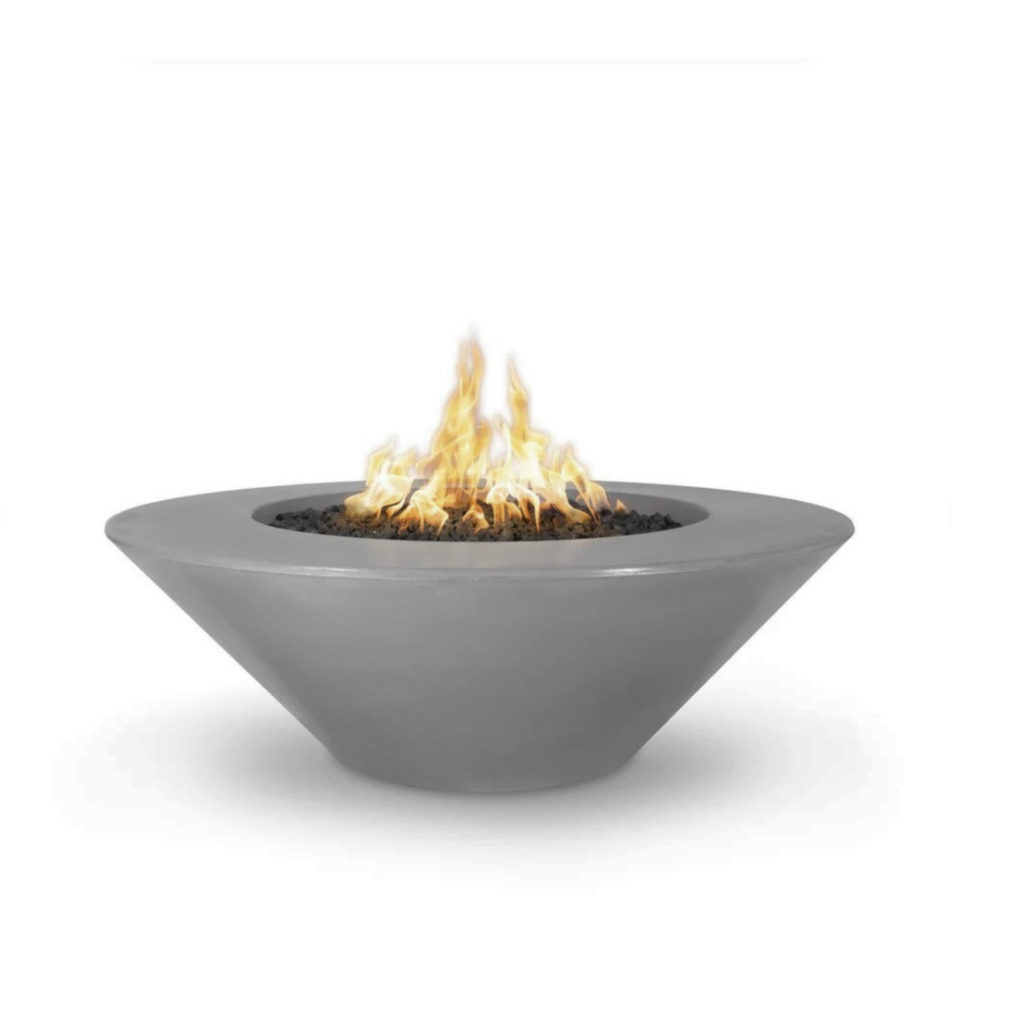 Cazo Round Fire Pit, Natural Gray finish