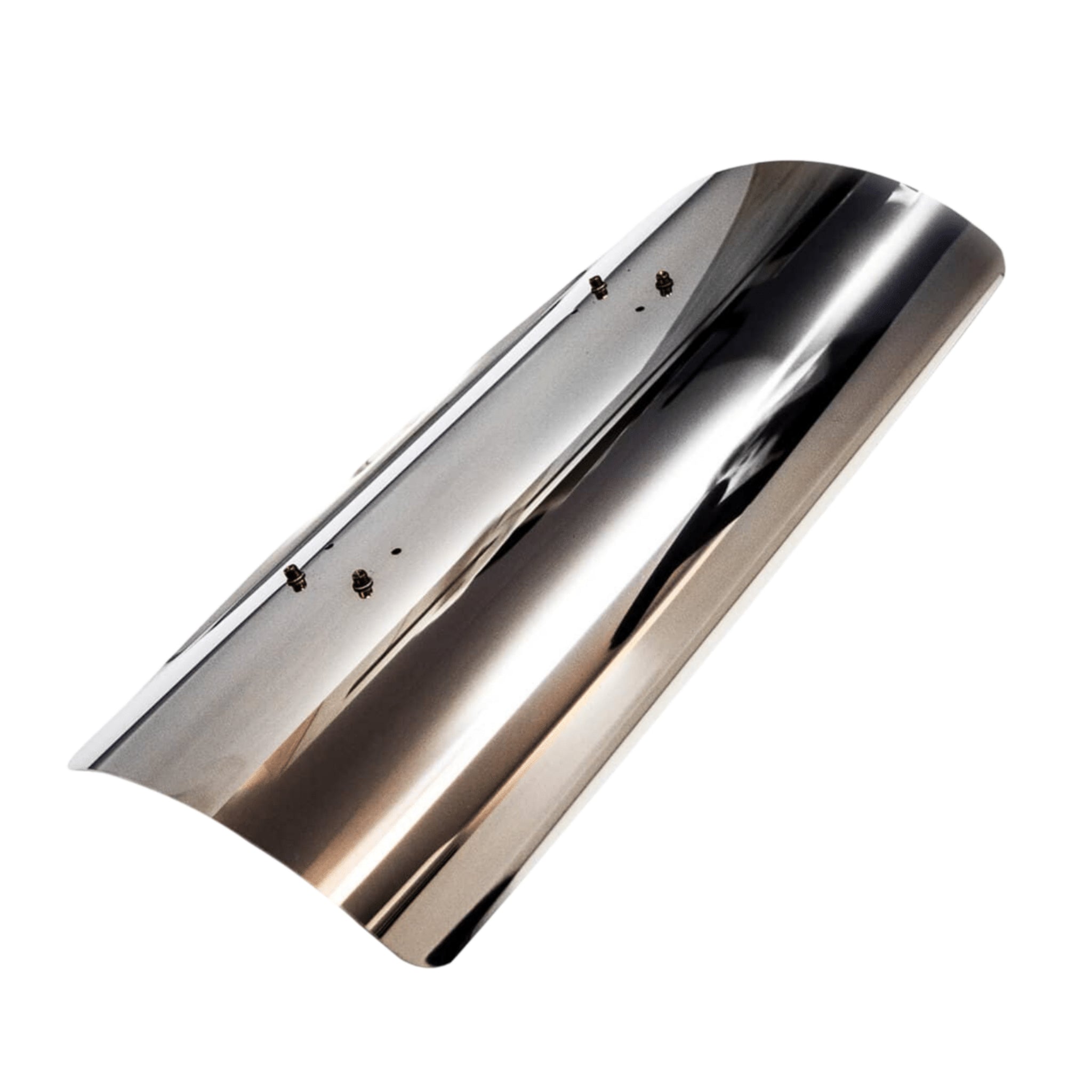 Bromic Platinum gas heater heat deflector accessory in stainless steel