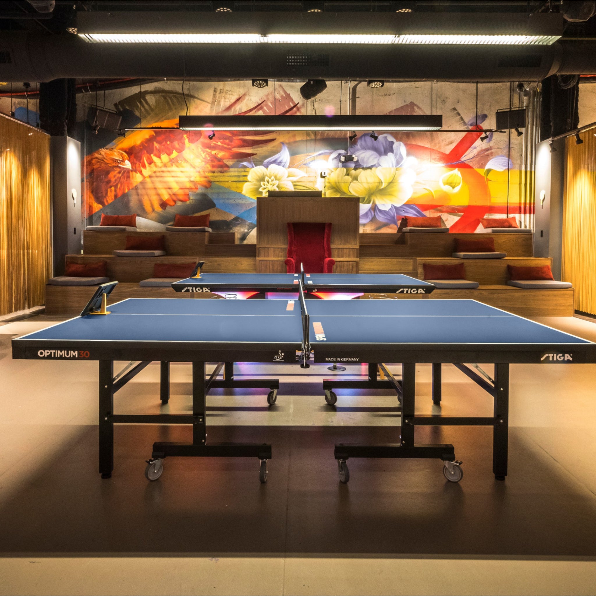 STIGA Indoor Optimum 30 Table Tennis Table - Table Tennis Table - STIGA