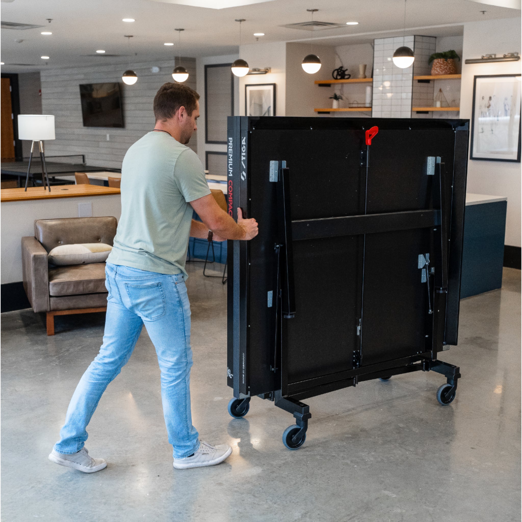 STIGA Indoor Premium Compact Table Tennis Table - Table Tennis Table - STIGA