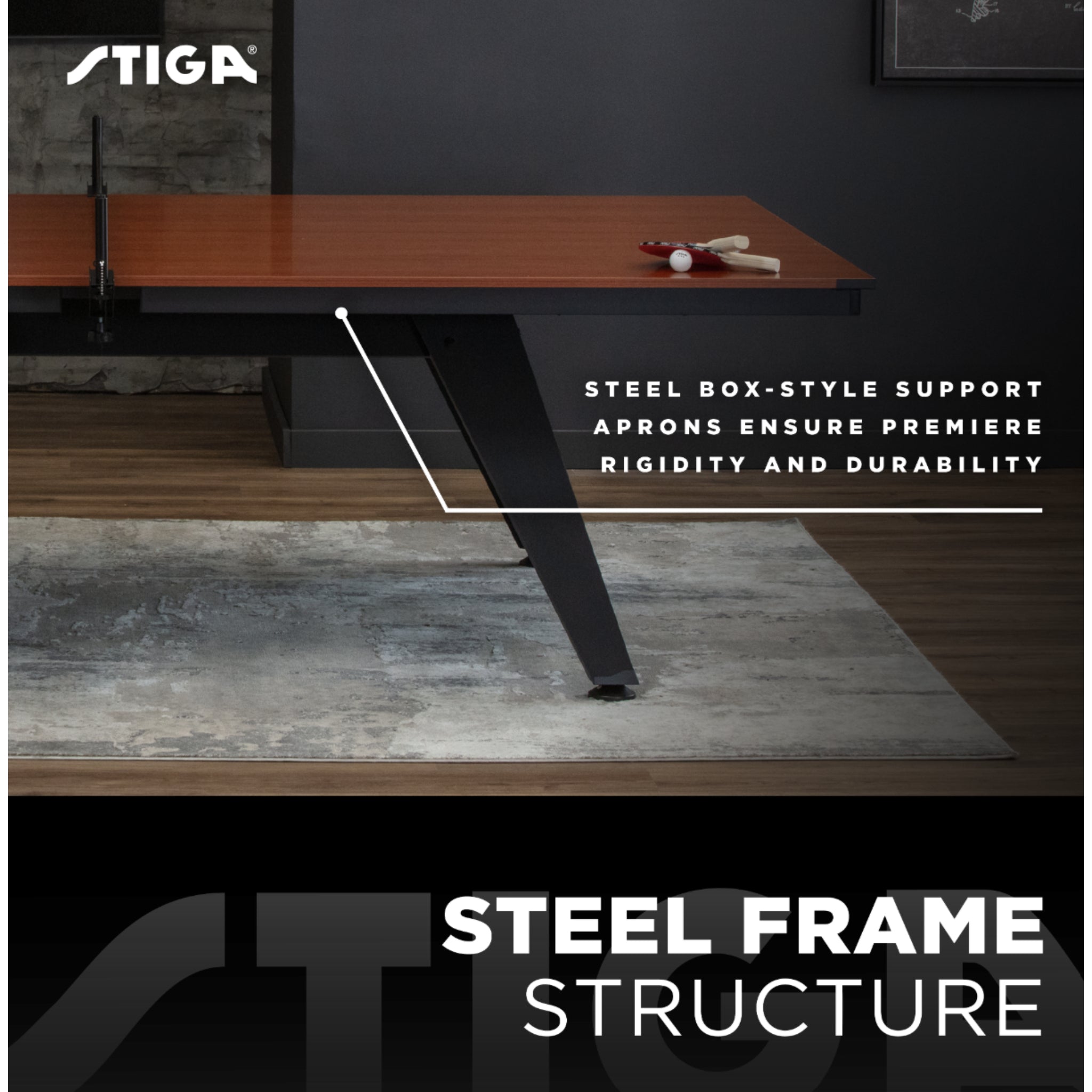STIGA Ultra Indoor Table Tennis Table - Table Tennis Table - STIGA