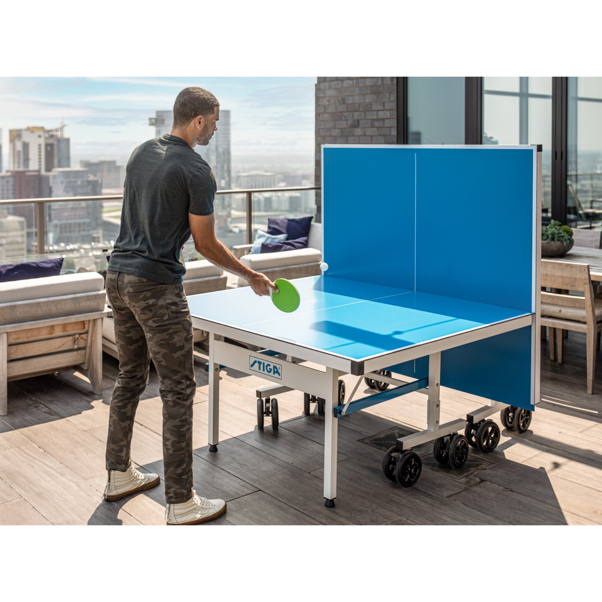 STIGA XTR Pro Outdoor Table Tennis Table - Table Tennis Table - STIGA