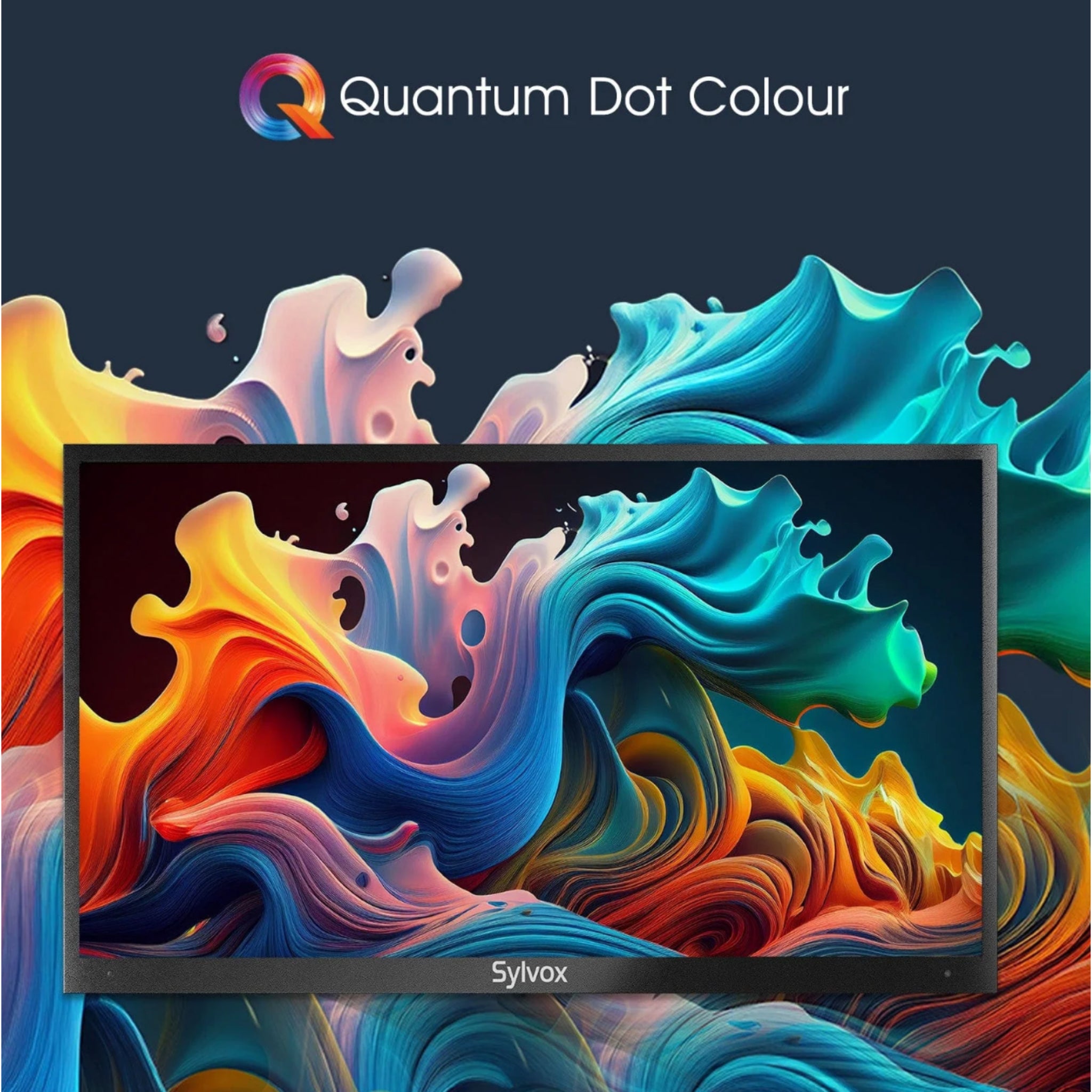 Sylvox 43" Outdoor Waterproof Google TV - Deck Pro Advanced QLED 2.0 | Partial Sun Collection - Outdoor TV - Sylvox